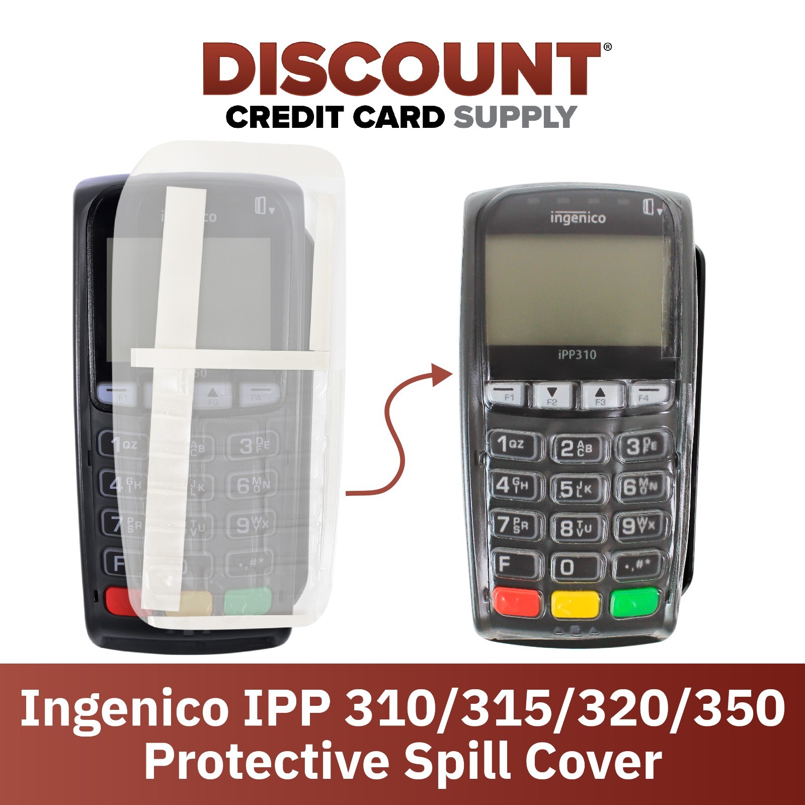 Ingenico IPP310/IPP315/IPP320/IPP350 Protective Cover