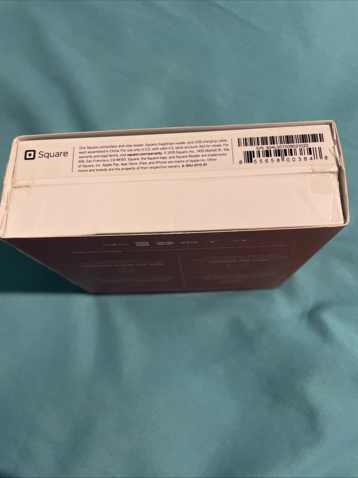Square Credit Card Reader for Contactless, Chip and Magstripe