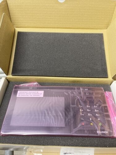NEW!!! Equinox Luxe 8500i High Definition LCD Touchscreen Terminal NEW
