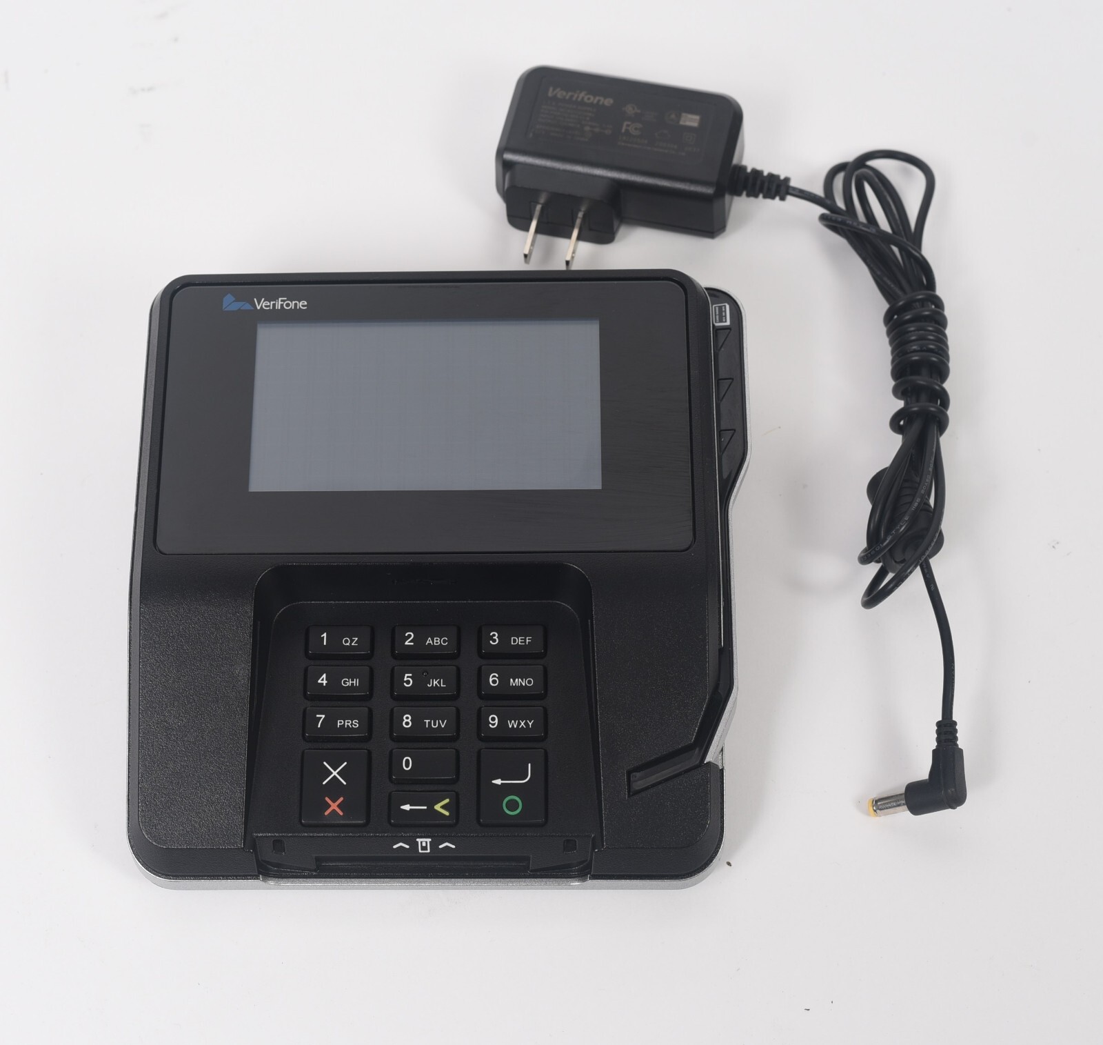 AS-IS VeriFone MX915 Credit Card Payment Terminal MX900-03 AC Adapter NO Stylus