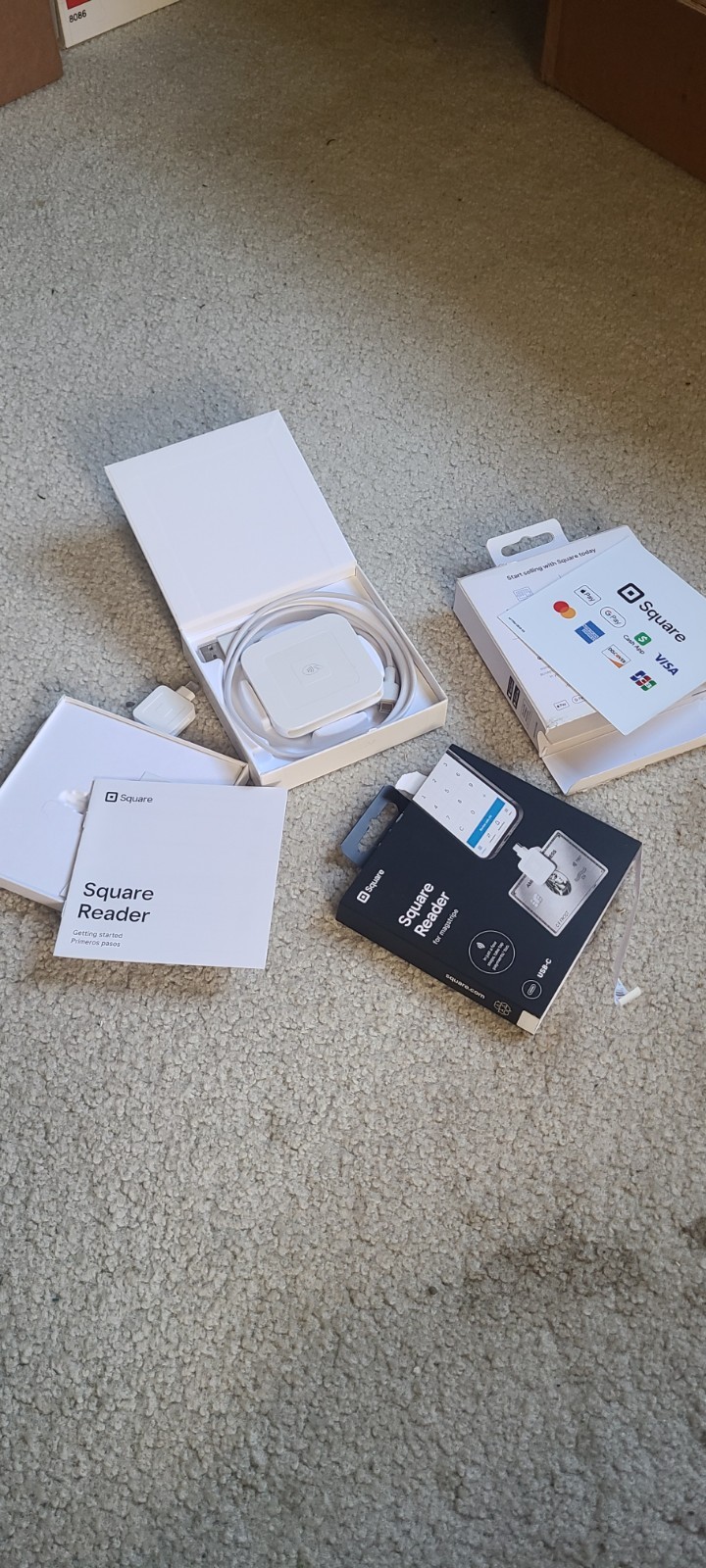 Square Credit Card Reader SPC1-01 And USB– Reader
