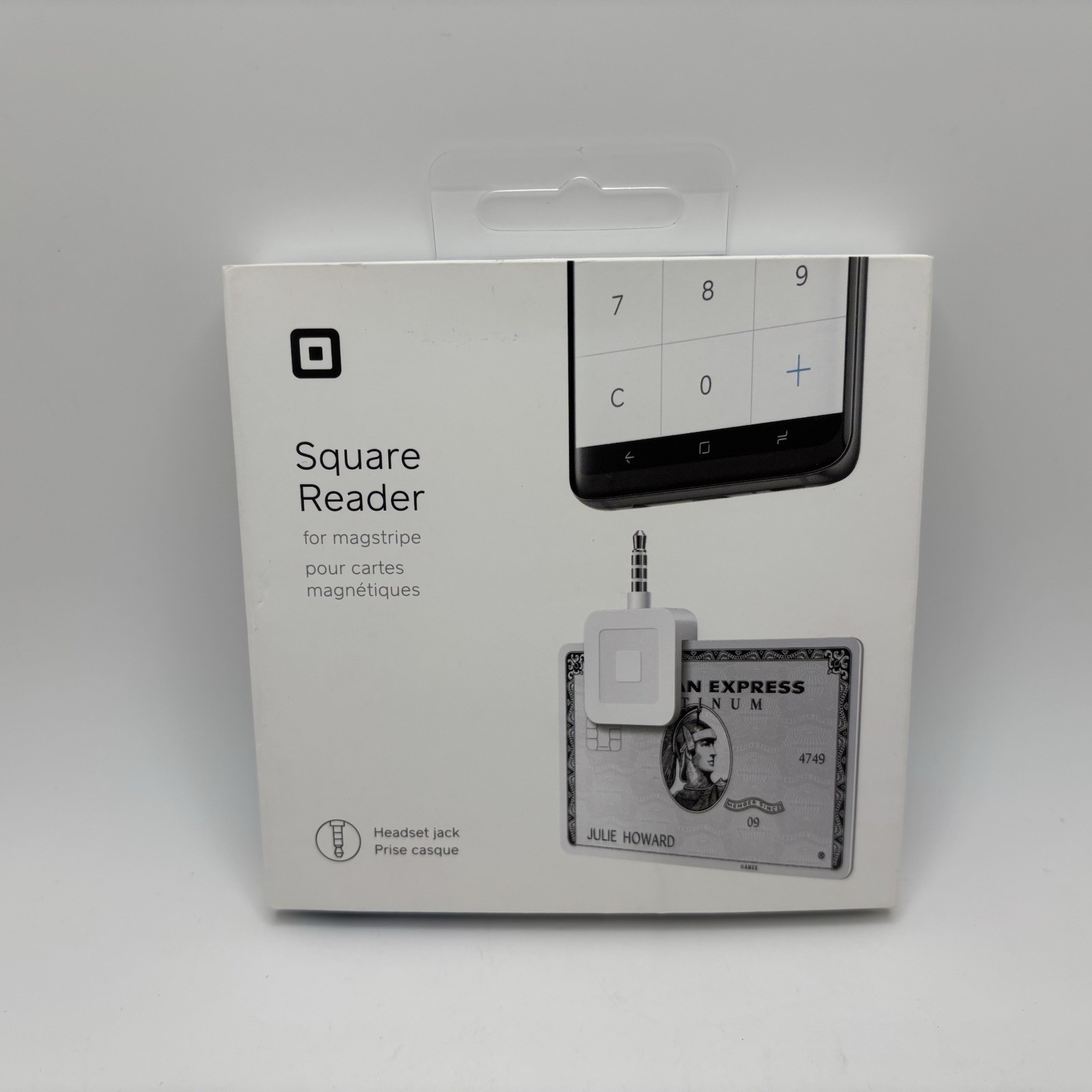*SEALED* Square Reader For Magstripe w/ Headset Jack (For Use In Canada Only)
