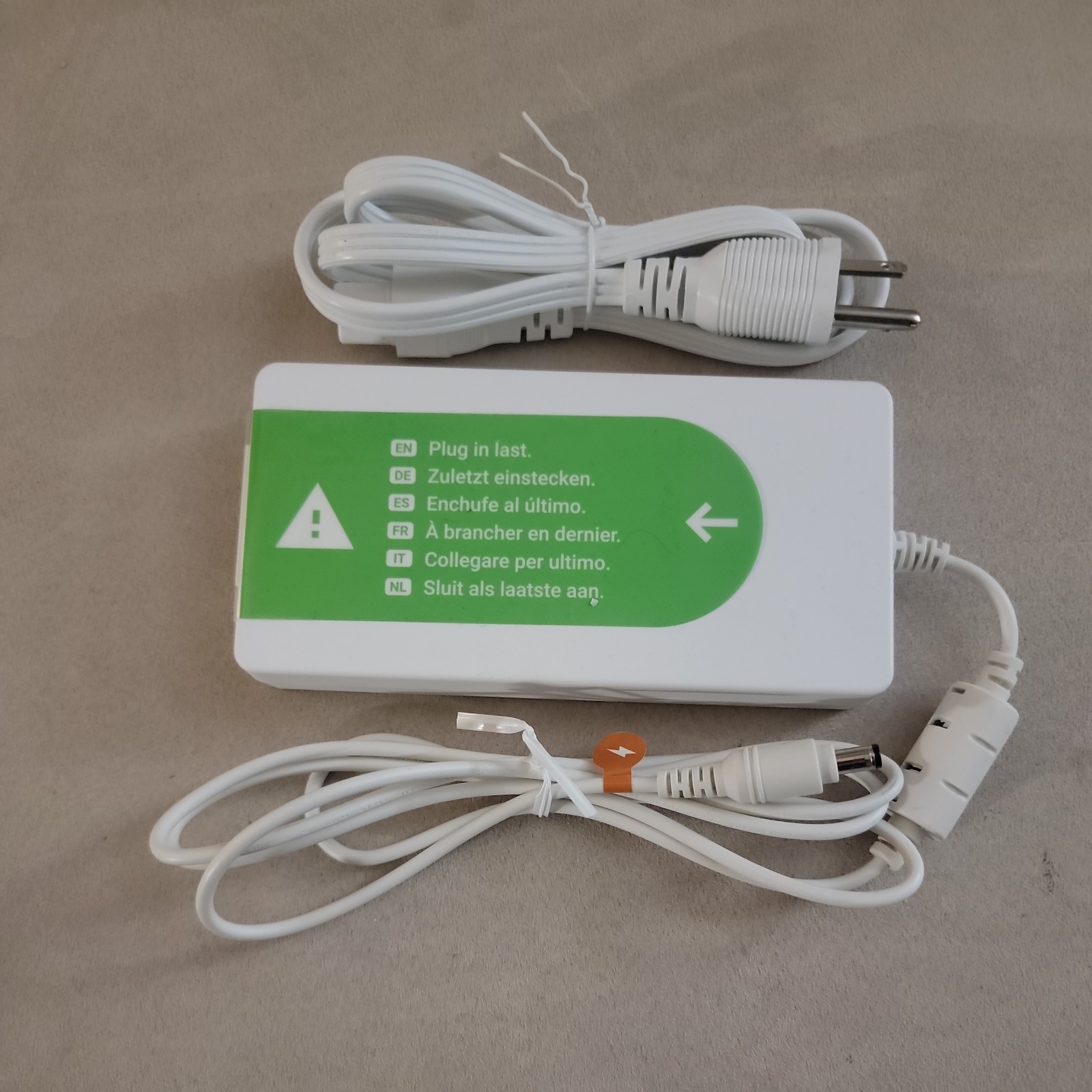 Clover Station Pro Terminal POS System C503 & P500 AC Adapter Power Supply Cord