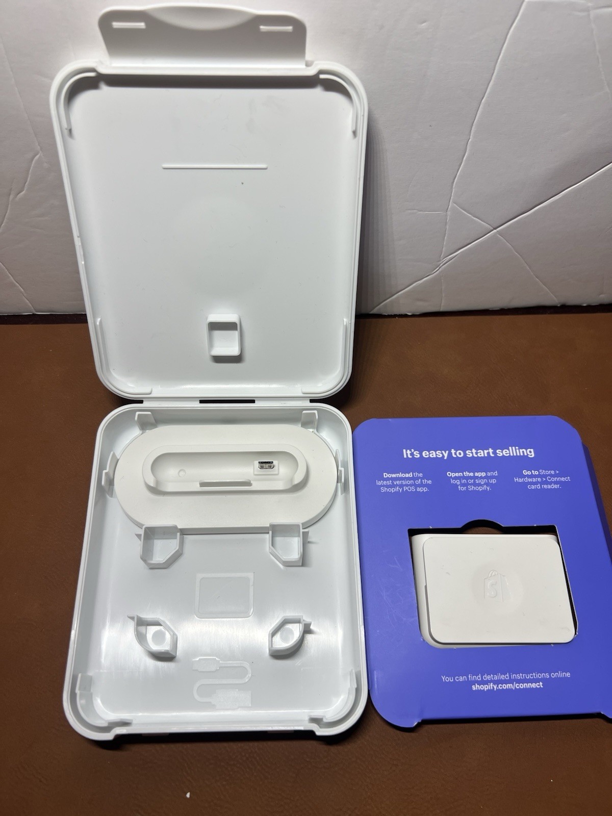 Shopify Chip & Swipe Reader – White (8541732075)