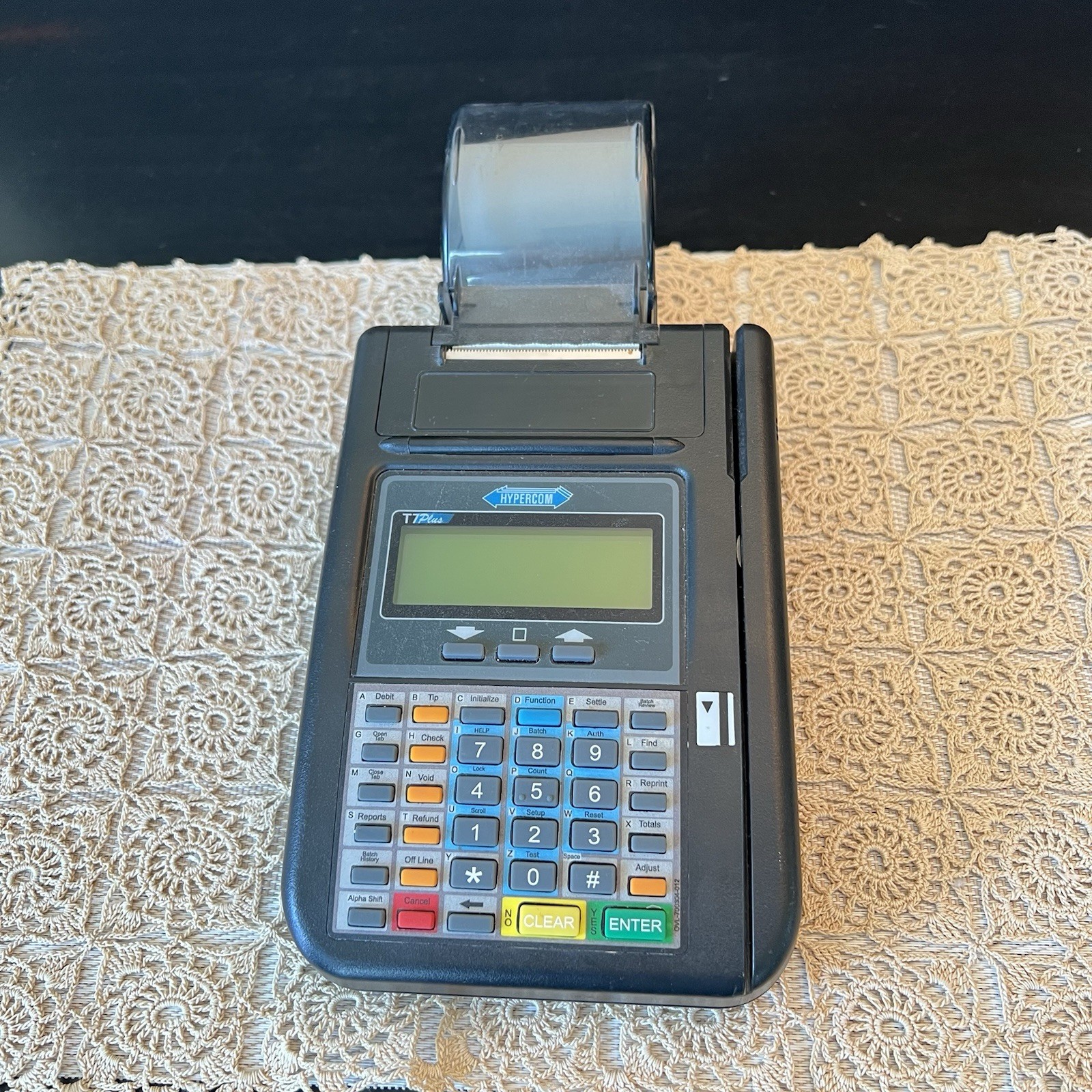 Hypercom Credit Card Terminal Reader Machine T7Plus POS PIN *FOR PARTS ONLY*