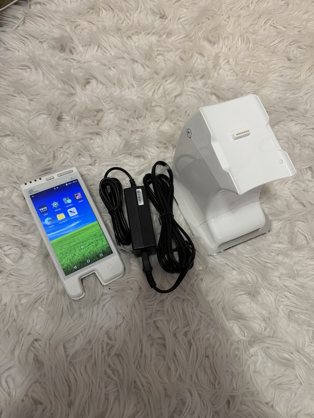Pax A60 **UNLOCKED** With Charge Base BP60A, AS IS