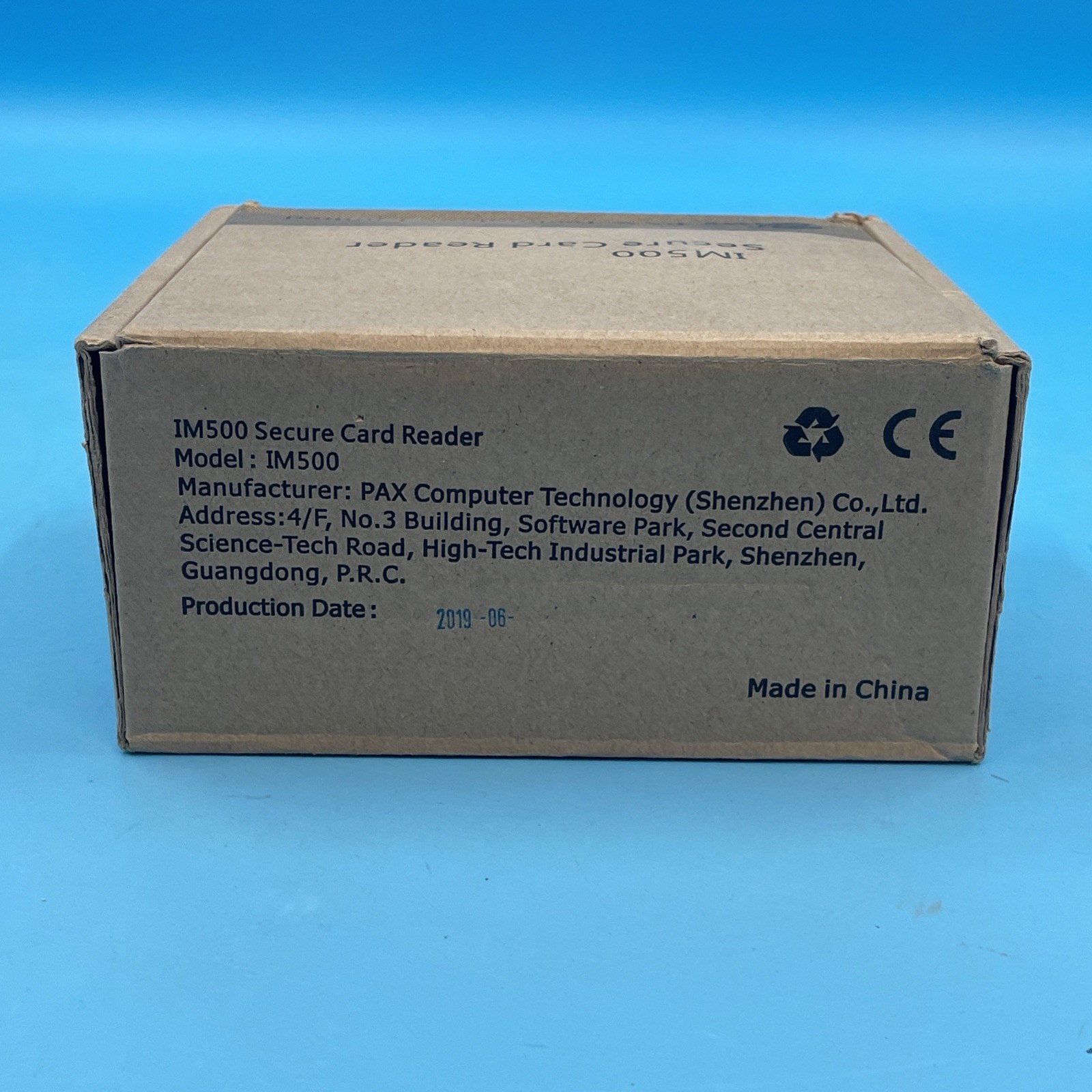 (Lot of 12) Pax Technology Limited | IM500 Secure Card Reader