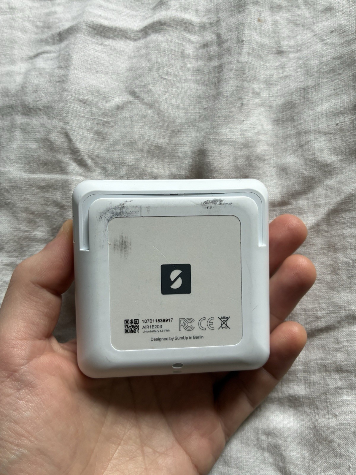 Used SumUp Credit Card Reader No Box Or USB Cable