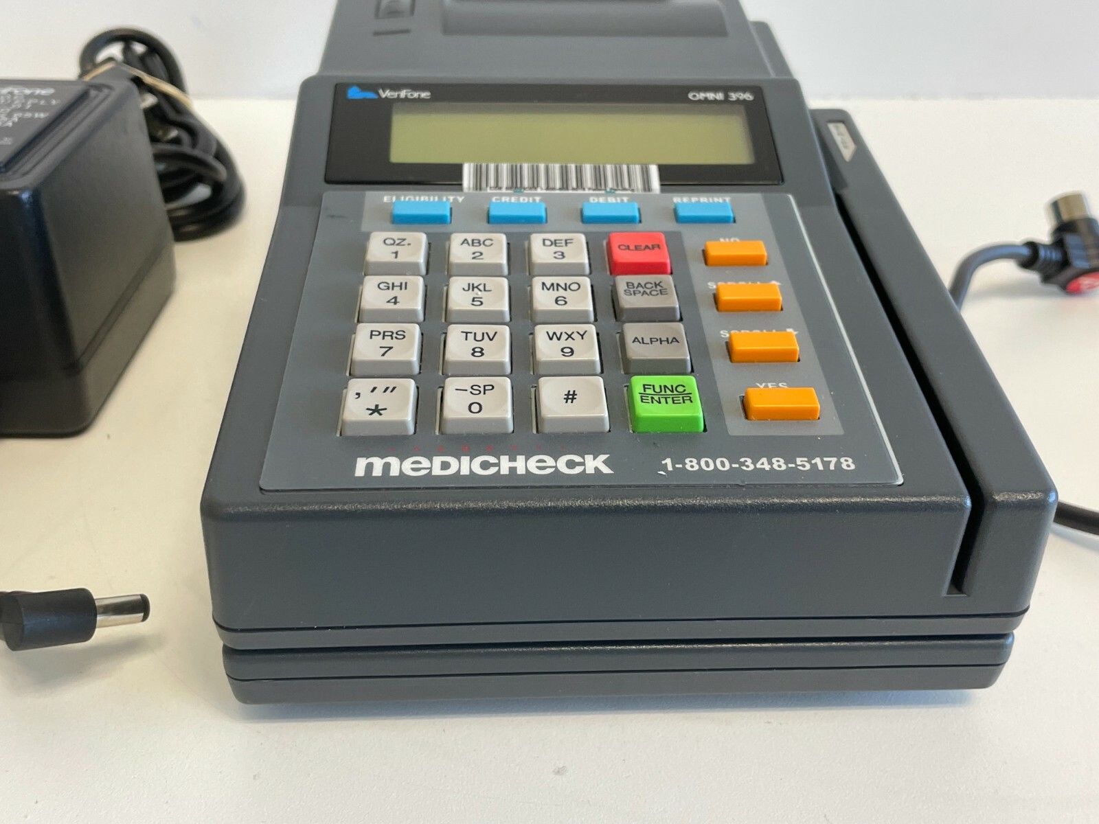 PP18: Verifone Omni 396 Credit Card Machine with PrintPak350