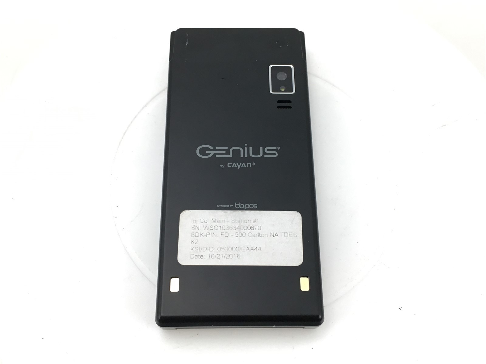 Genius by Cayan WSX2 Hand Held Device Credit Card Reader