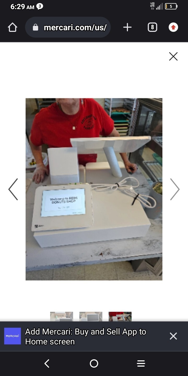 Clover Station Duo POS system with cash drawer/ processor-excellent condition