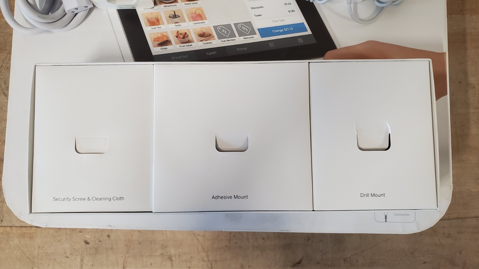 Square POS System for iPad 4th Gen, Unused