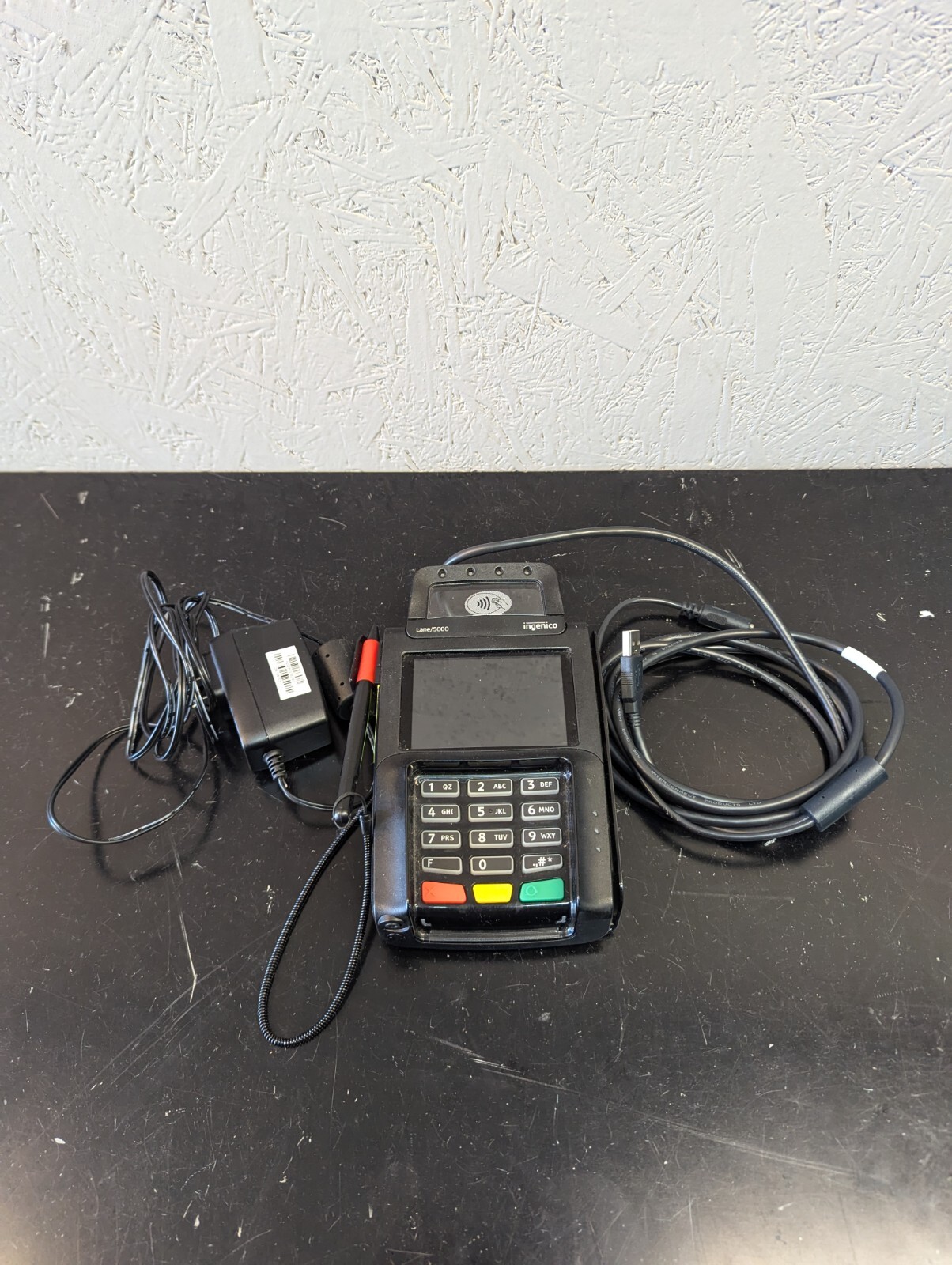 Ingenico Lane 5000 Card Reader Payment Terminal Tap & Stylus LAN500-USTPG07A