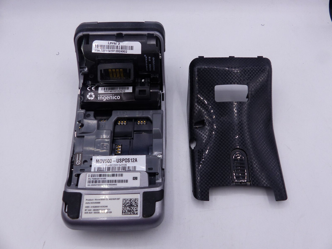 INGENICO MOVE 5000 TWB32011419R CL 4G WIFI BT CARD READER – PW LOCKED