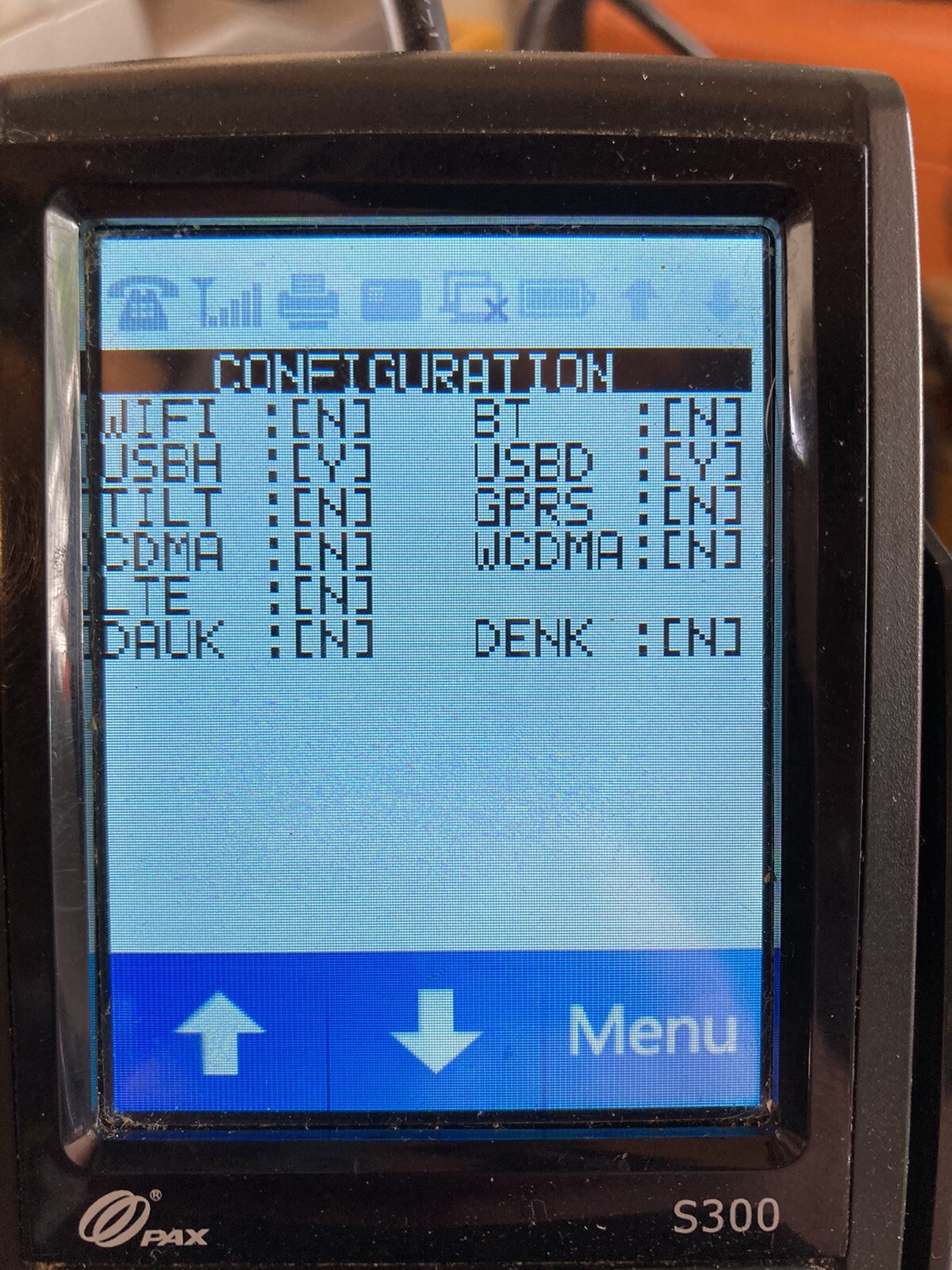 2 PAX S300 Integrated PIN Pad Credit Card Terminals & Cables – Read Description