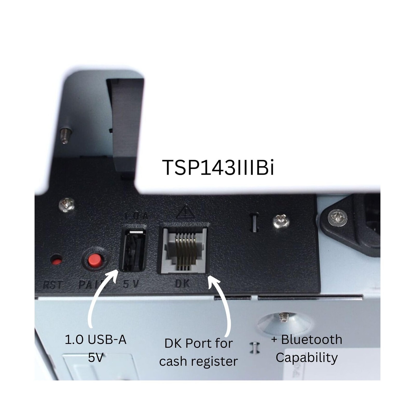 Star Micronics TSP143IIIBi Bluetooth Thermal Receipt Printer for iOS, Android…