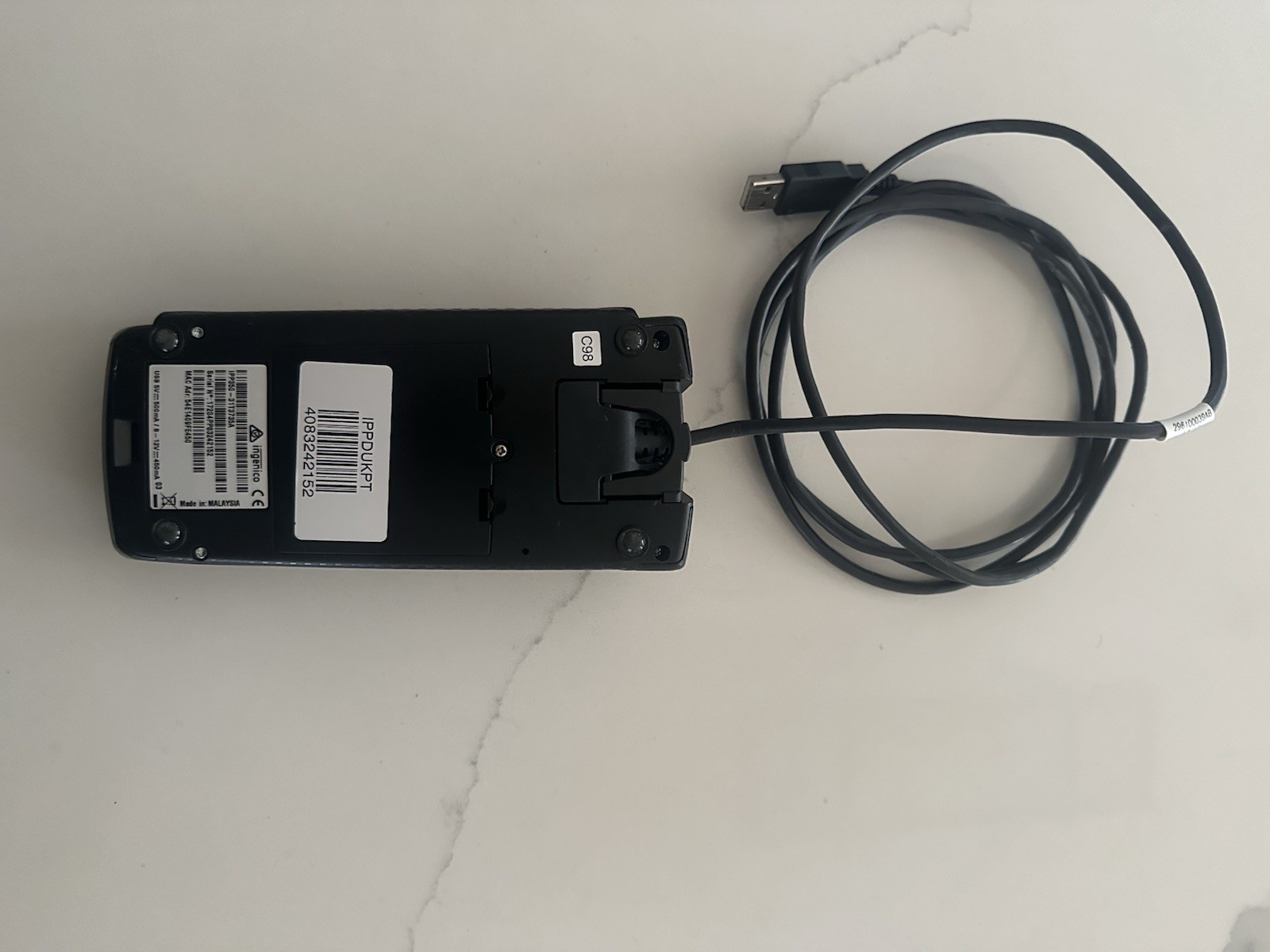 Ingenico IPP350 Point of Sale Credit Card Reader Terminal IPP350-IPPDUKPT