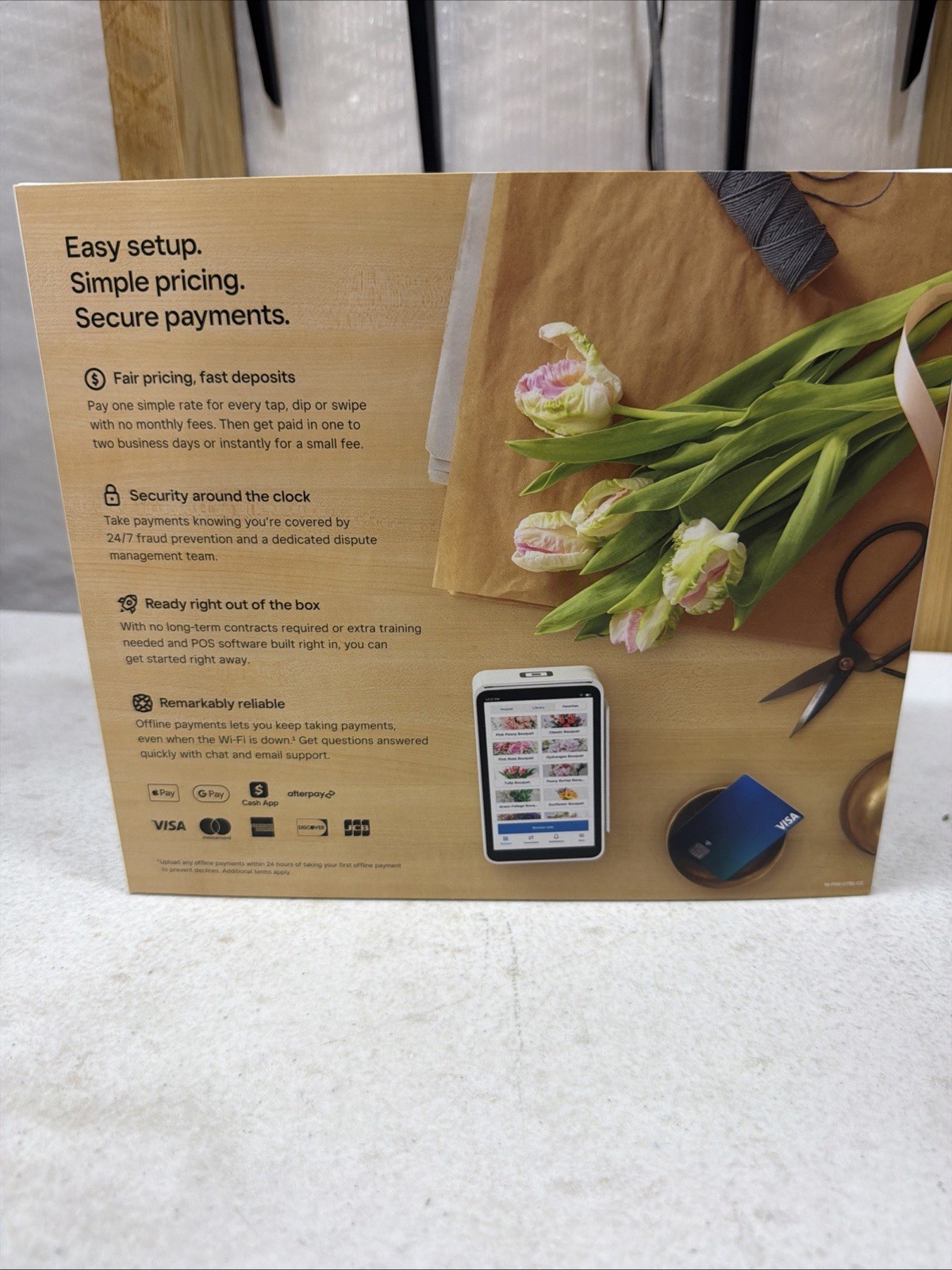 Sealed Square Terminal – Credit Card Machine | Mobile POS SPD2-01