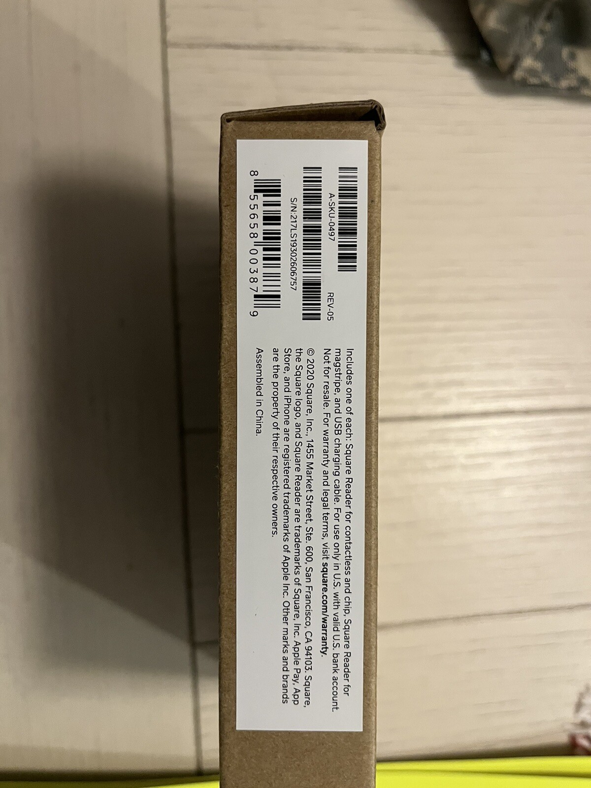 Square Reader for contactless and chip – NEW