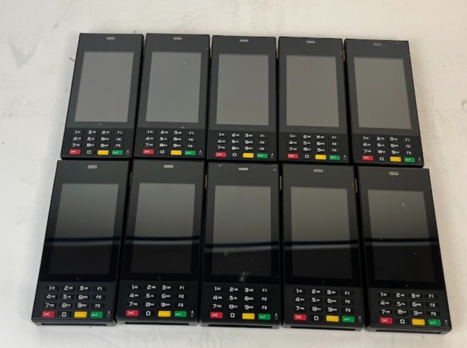 Lot of 10 Genius WSX2 Wireless Hand-Held POS Credit Card Readers