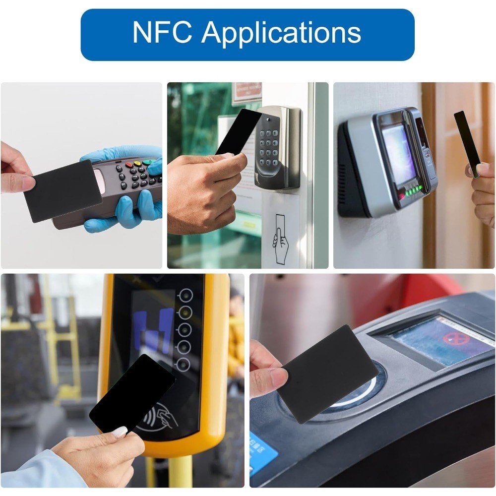 20pcs Rewritable NFC Cards NTAG 215 PVC Blank Programmable NFC Tags 504 Bytes