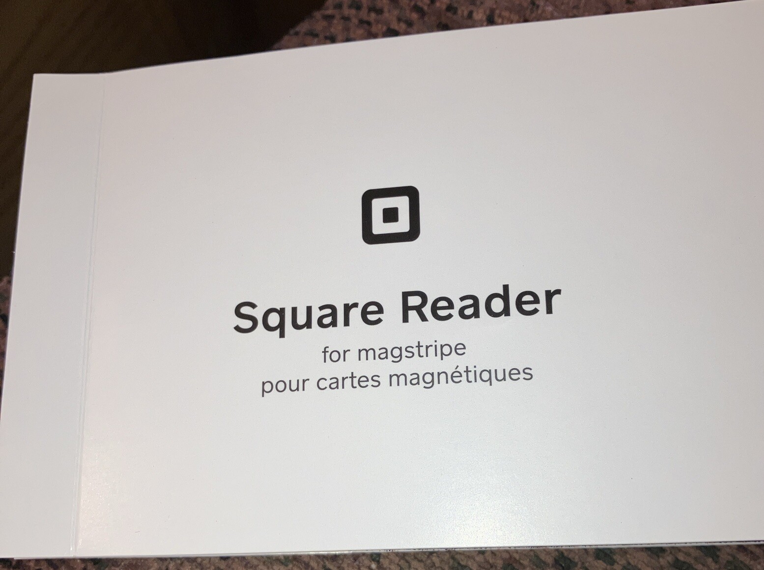 Square Credit Card Reader for Apple and Android Mobile phone
