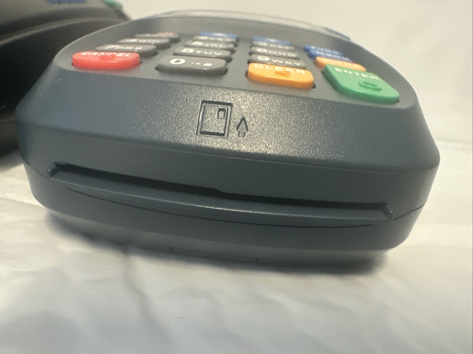 2 Pax POS S80 Credit Card Machine Terminal Chip Swipe Pin Pad – Untested No Cord