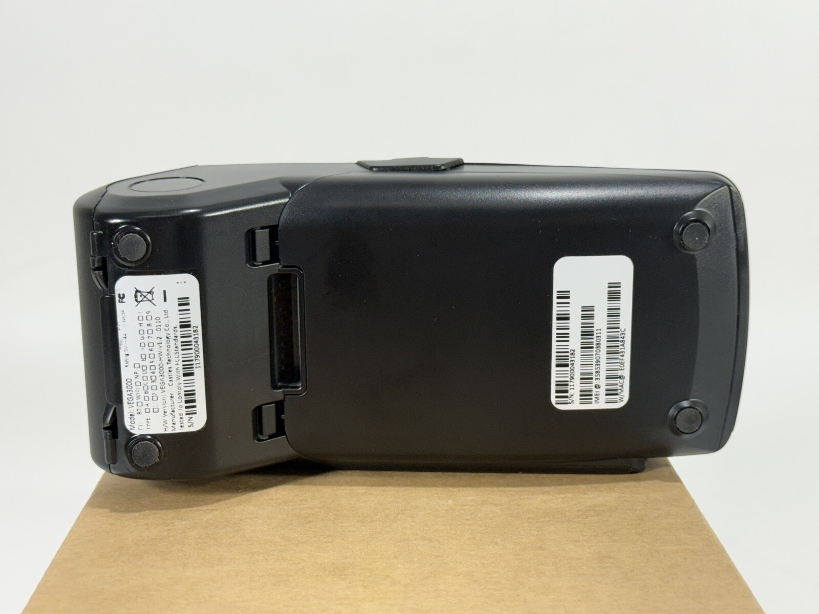 Dejavoo Z9 VEGA3000 ~ WiFi / 3G Credit Card Payment Terminal with Power Supply