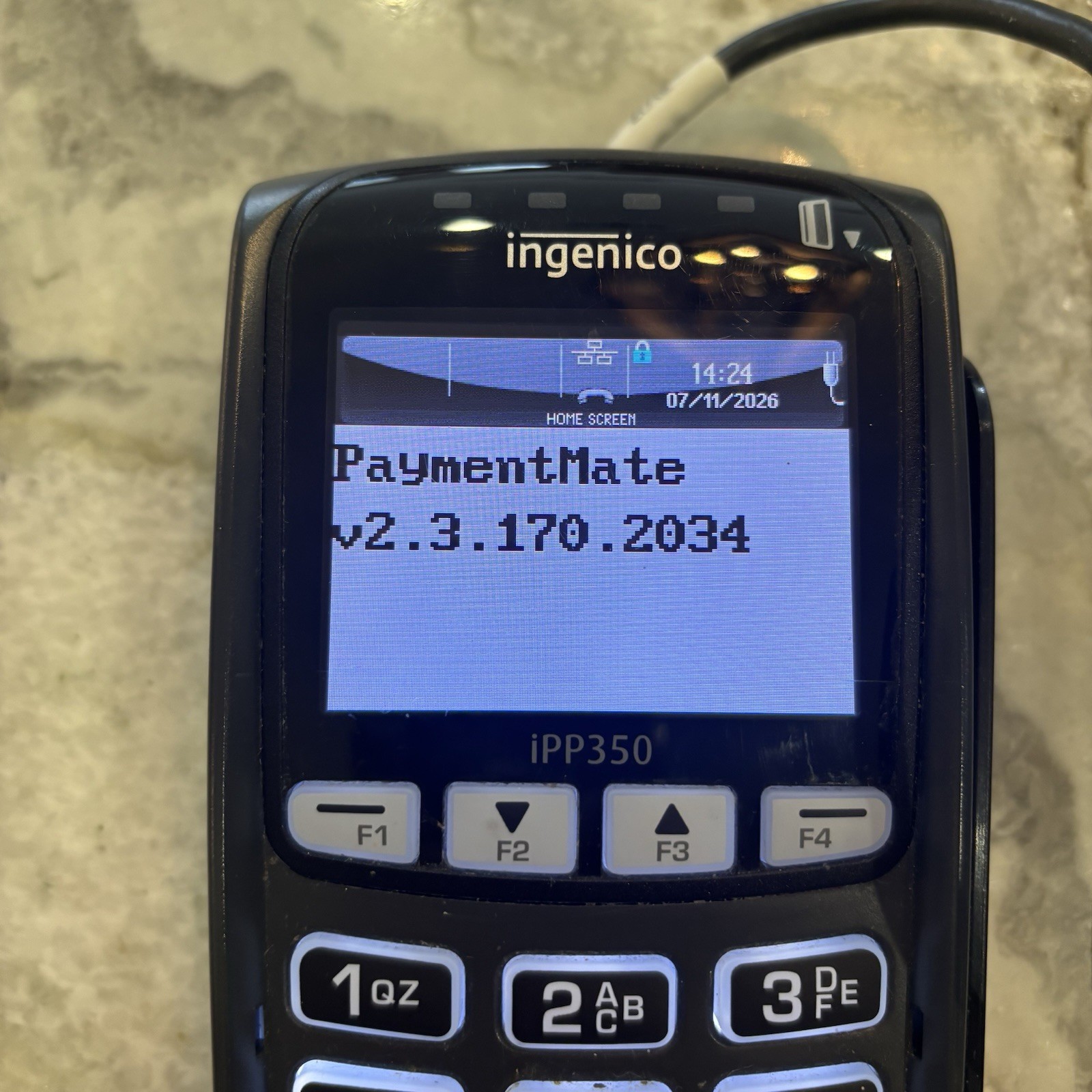 Ingenico IPP 350 USB Credit Card Terminal Card Reader Pin Pad USED