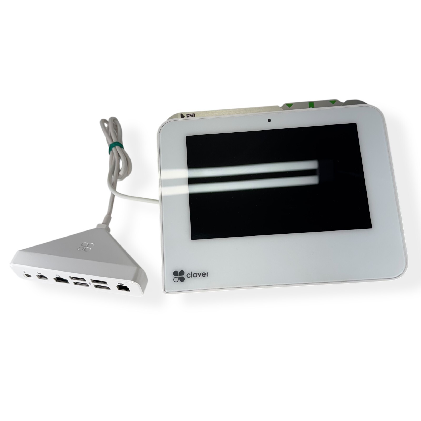 Clover Mini 2nd Generation C302U Credit Card Reader POS System White Corded