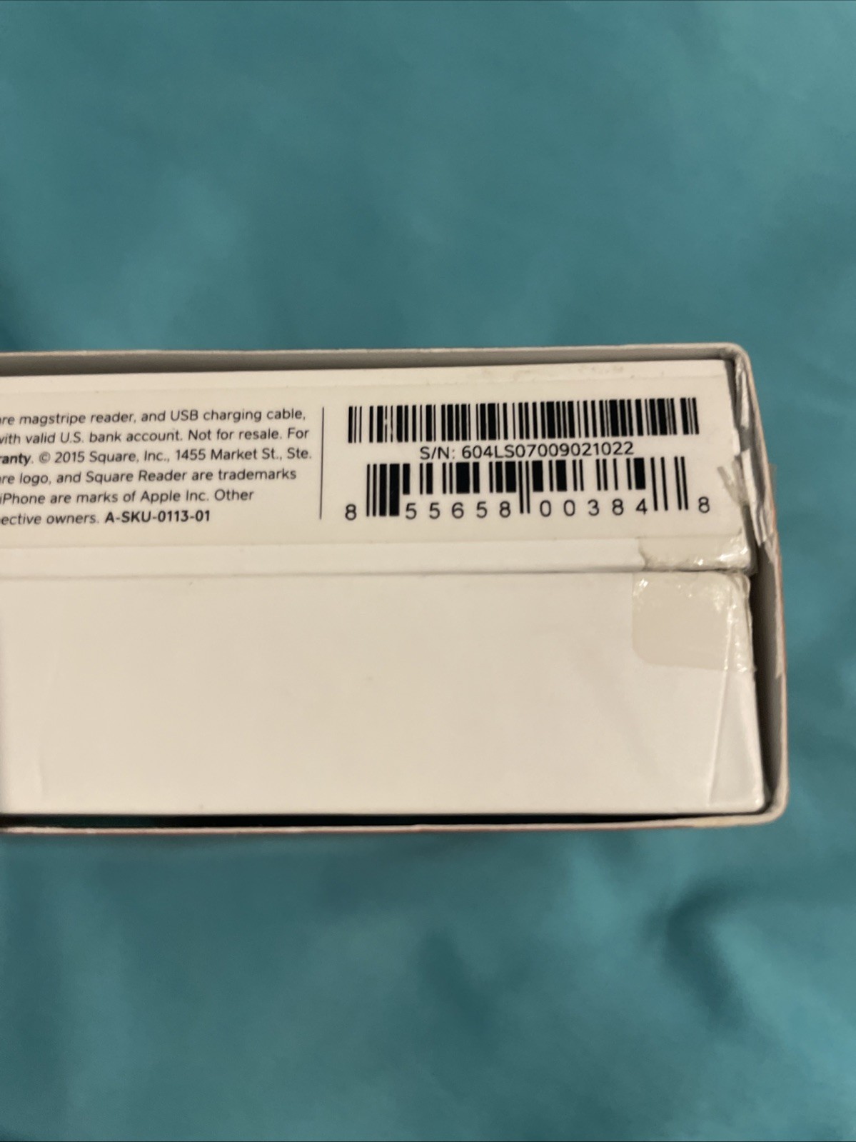Square Credit Card Reader for Contactless, Chip and Magstripe
