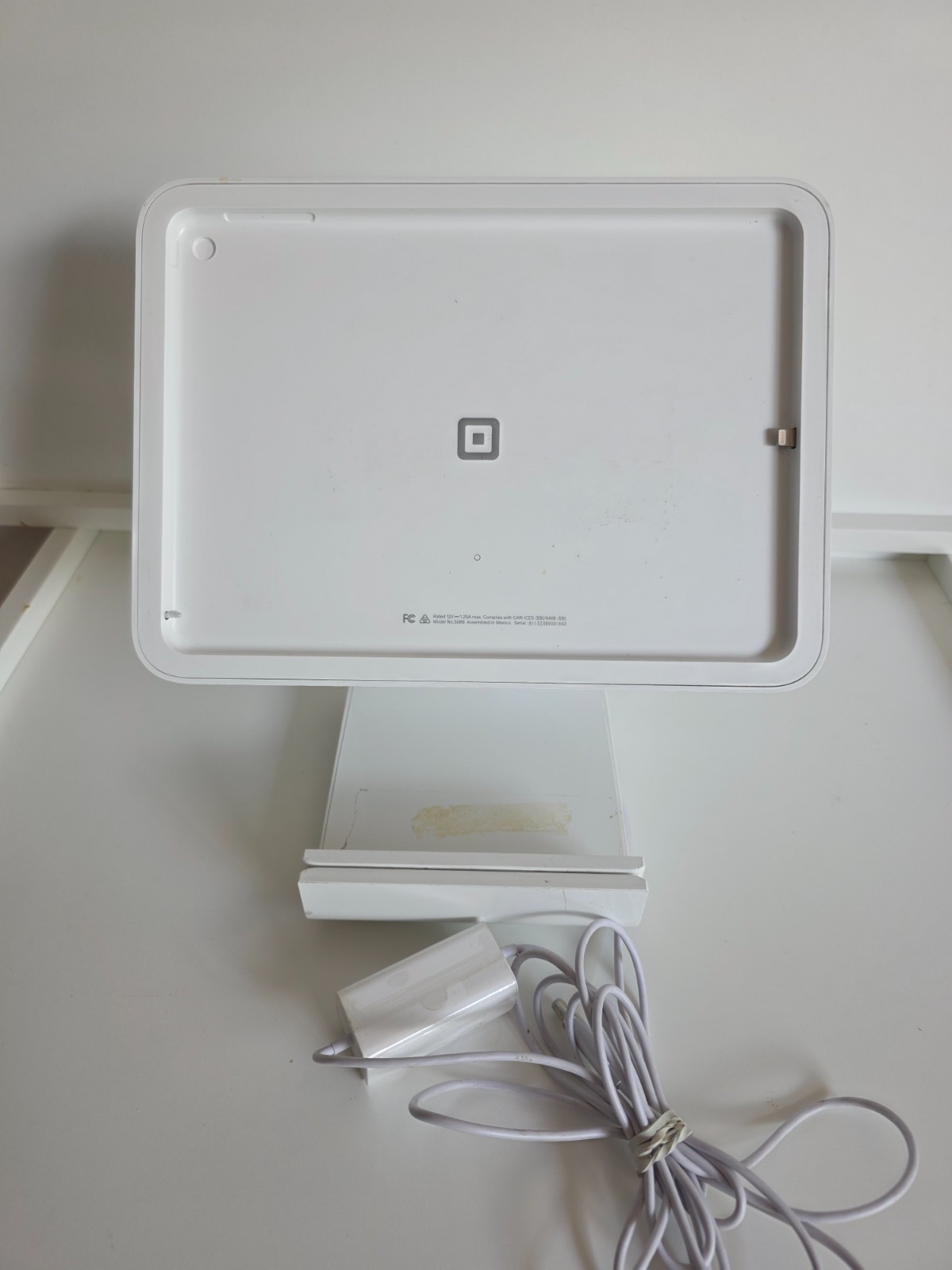 SQUARE STAND POS TERMINAL Retail Sales S089 for 9.7″ IPAD AIR/PRO Power Included
