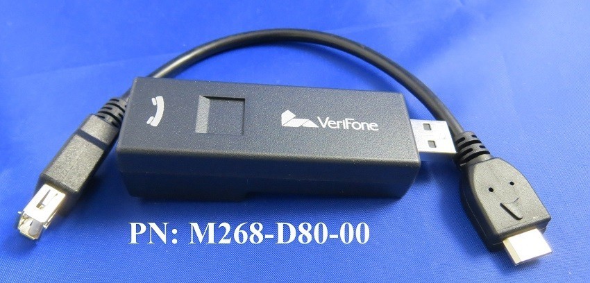 VeriFone Vx680 Modem dongle w/ cable **BRAND NEW**