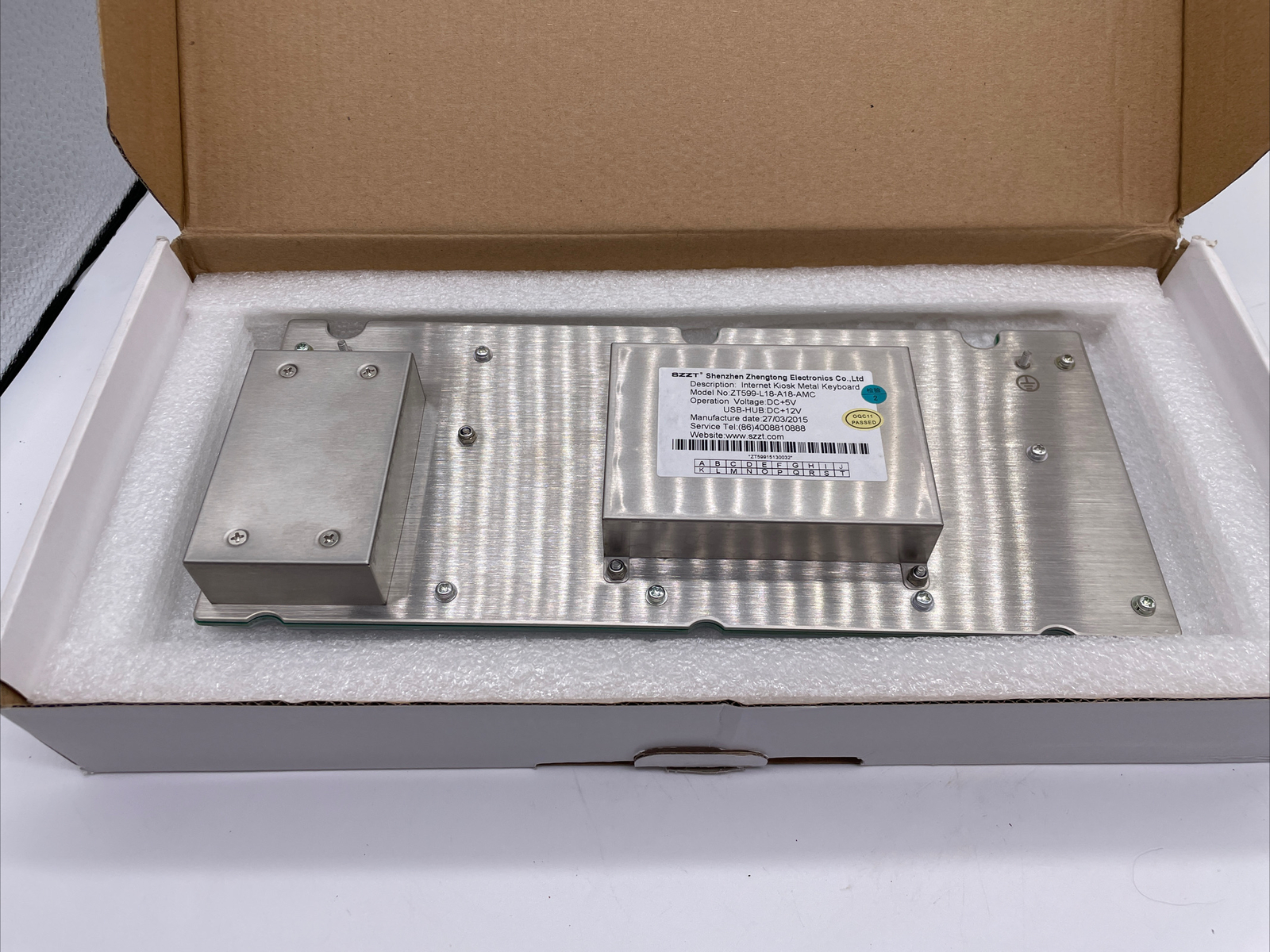 SZZT Shenzhen Keypad zt599-L18-A18-AMC Indoor/Outdoor Terminal Keyboard Mouse