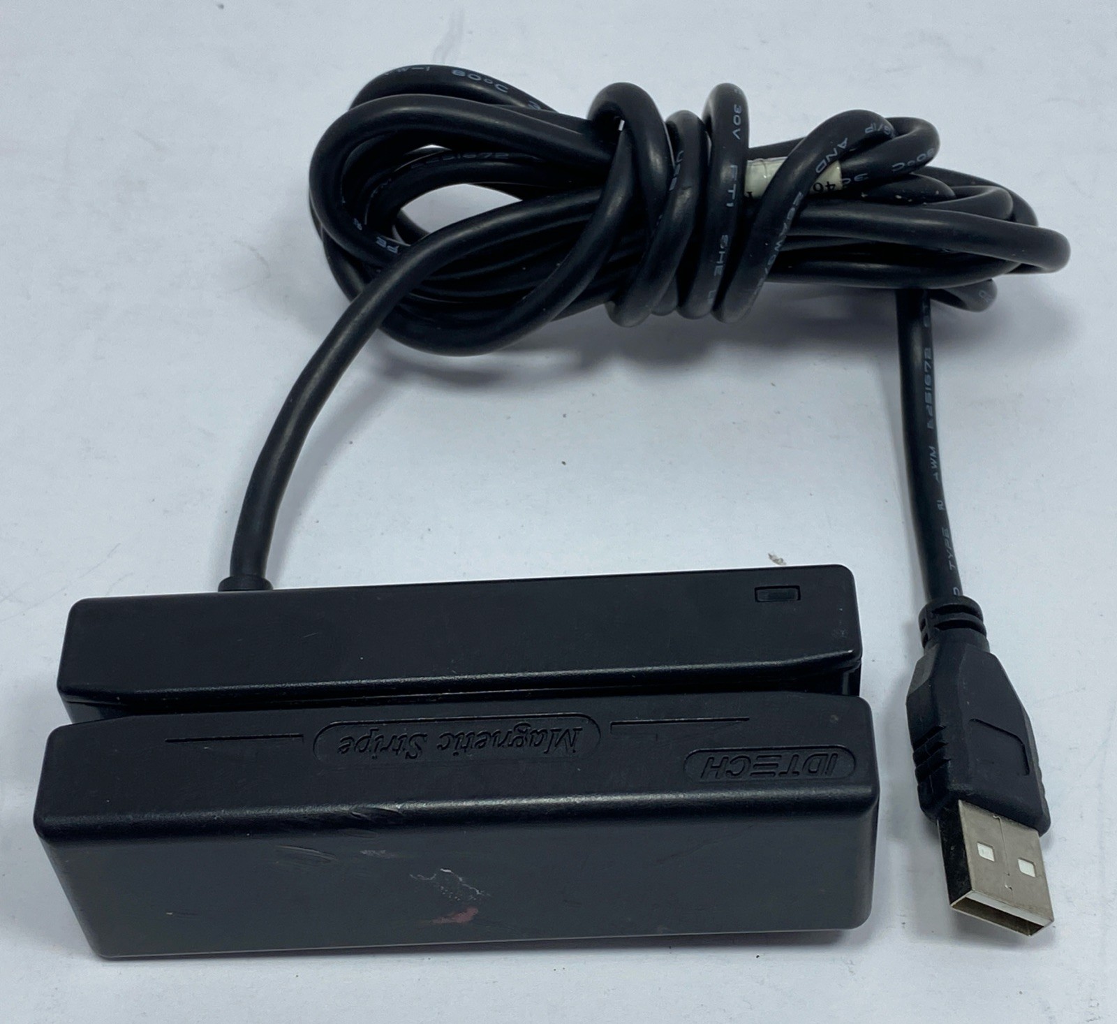 Idtech IDMB-334112B Card Reader USB Magnetic Stripe Bi-Directional Swipe TESTED