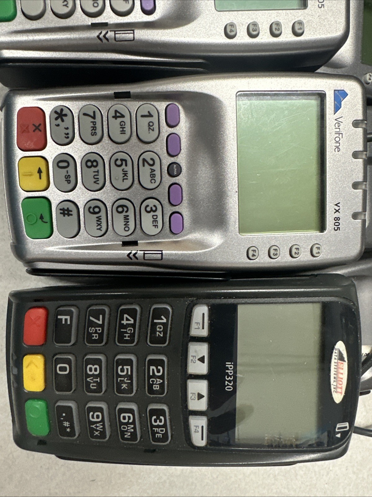 Verifone VX-805 Pin Pad Card Reader Keypad Lot Of 10 Bin #2