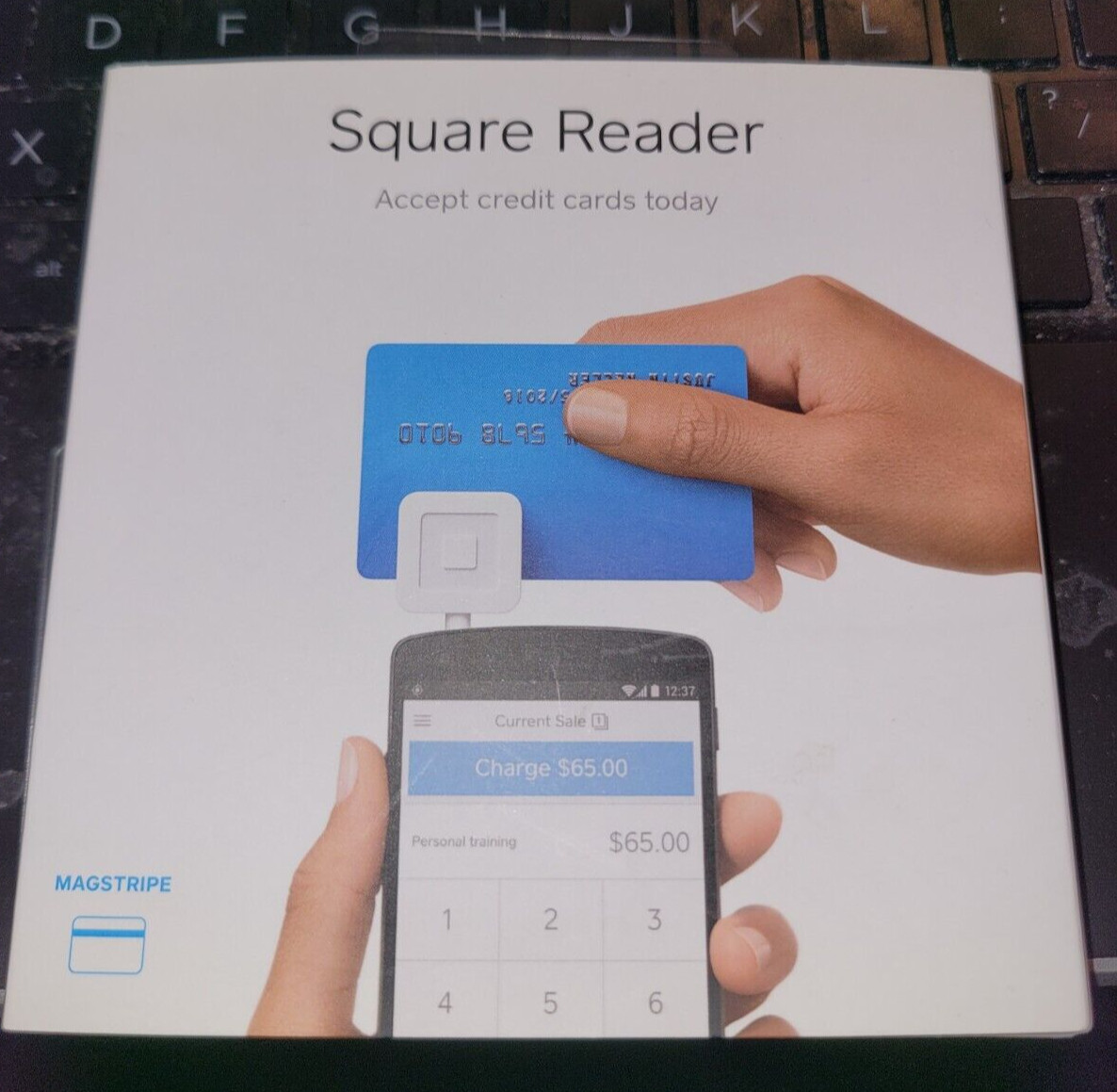 Square Reader for Magstripe (Lightning Connector) BRAND NEW – NEVER USED