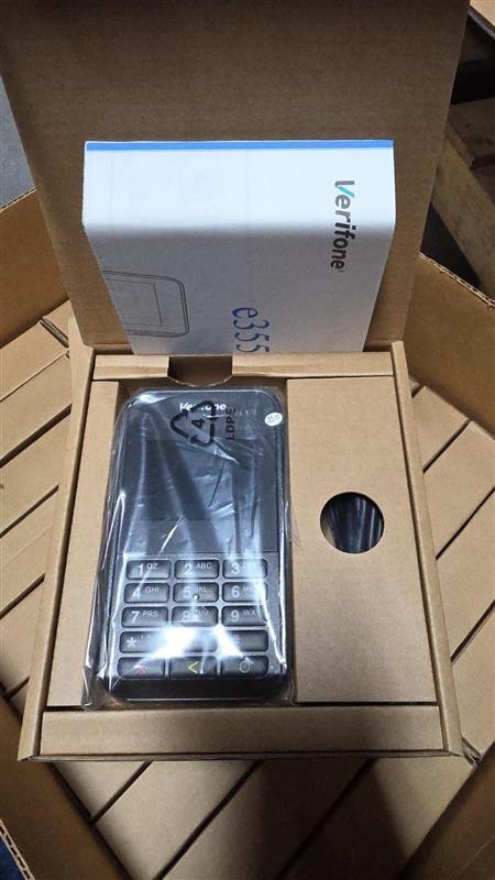 M087-351-11-WWA Verifone E355 Mobile Payment Terminal, Bluetooth WiFi