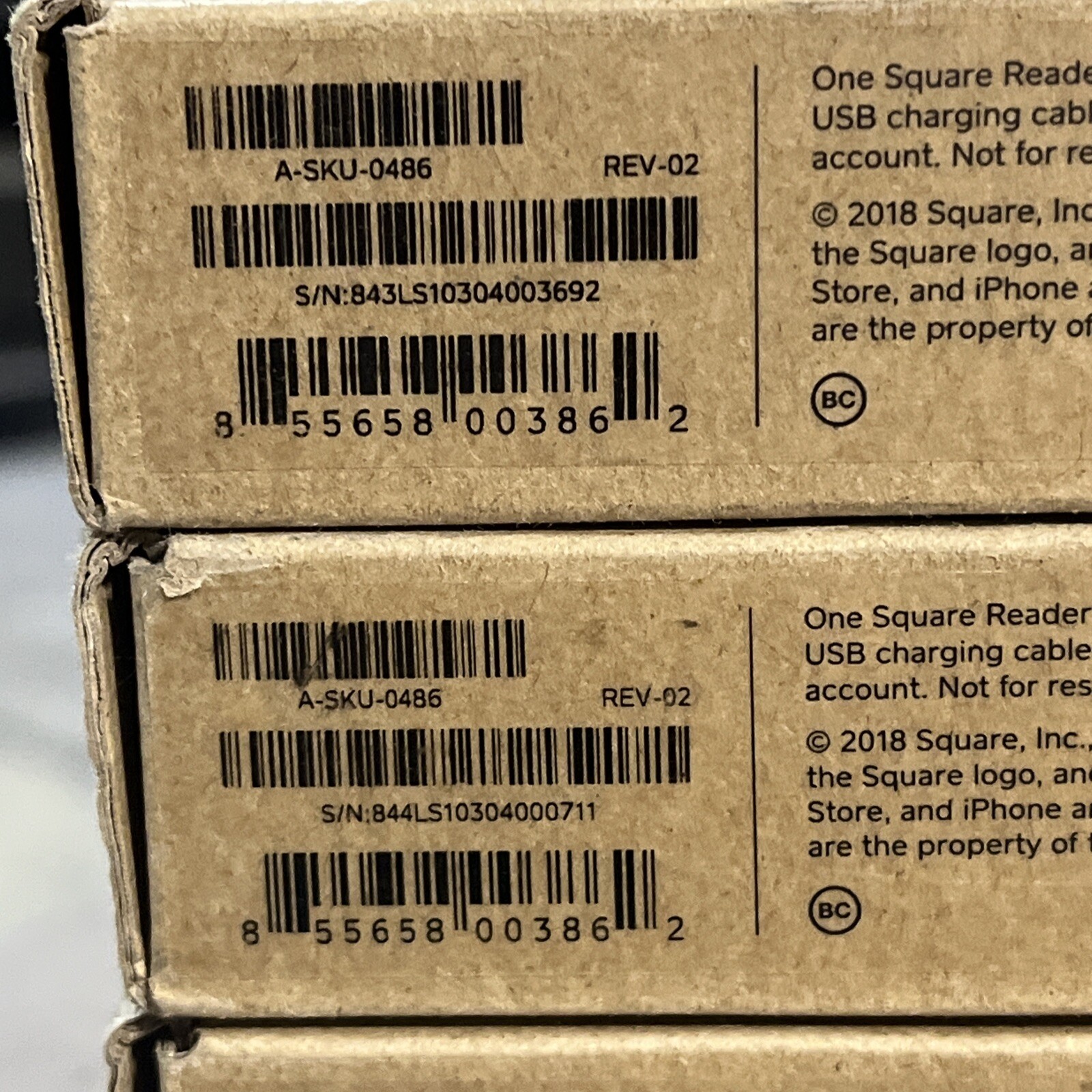 X5 SQUARE READER A-SKU-0486 CREDIT CARD AND CHIP READER