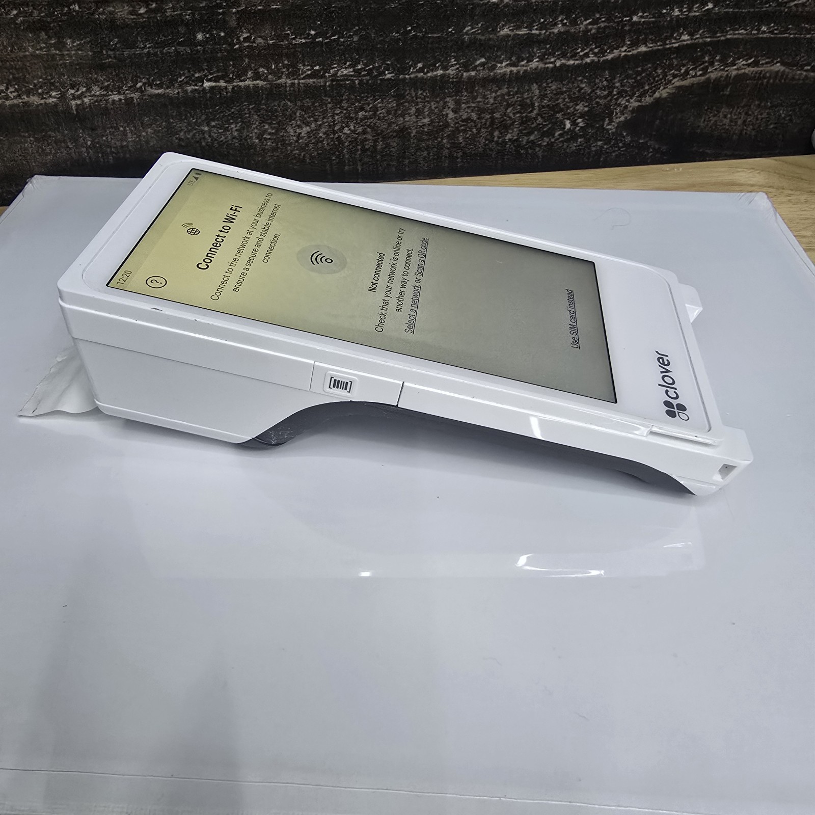 Clover Flex C405 Handheld POS Management System w/ Receipt + Scanner