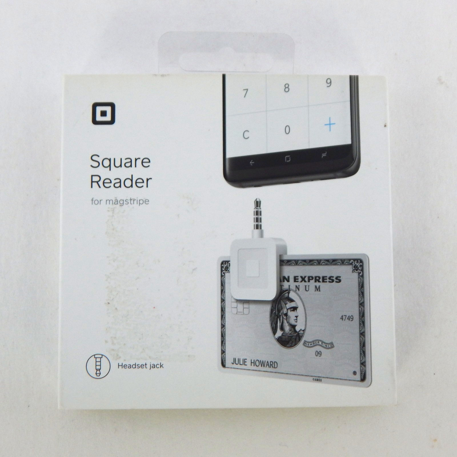 Sqaure Reader for magstripe Headset Jack Android or Apple