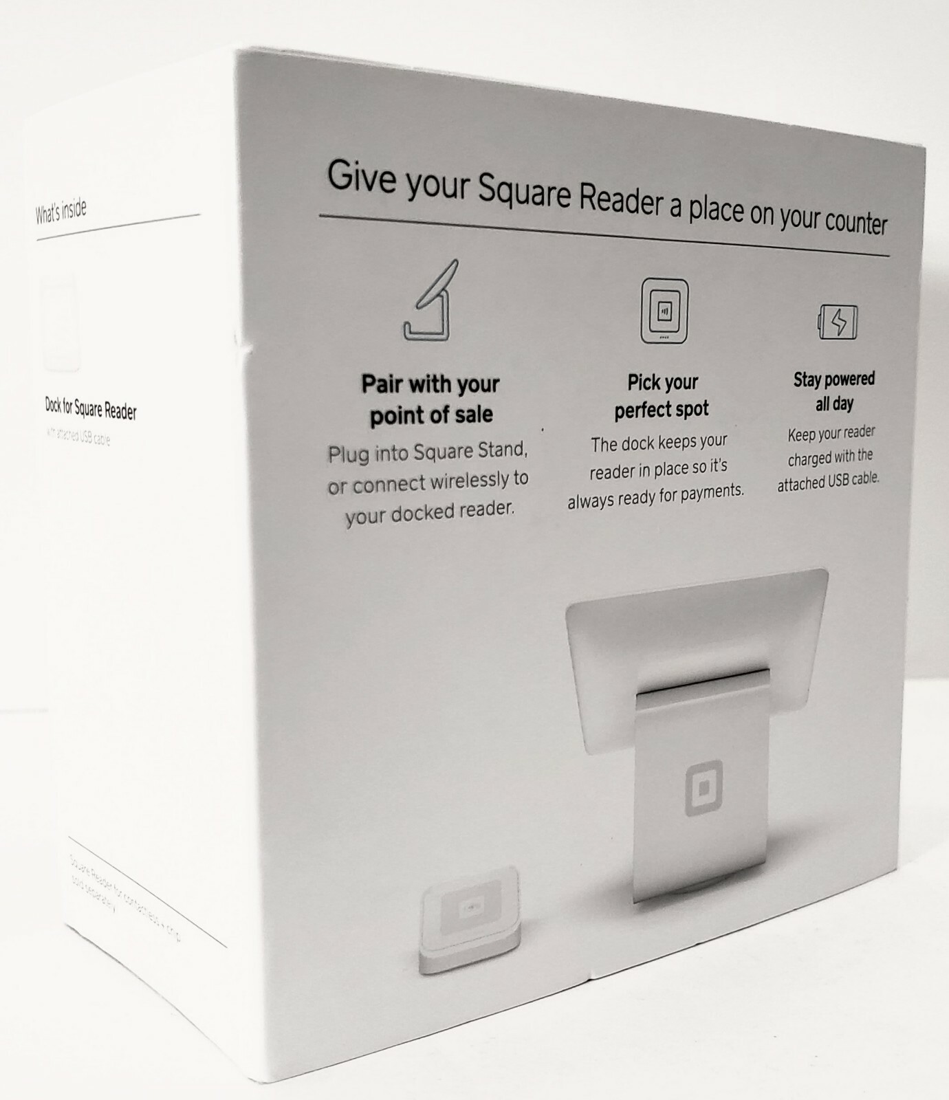 Square A-SKU-0120 Dock for Contactless Credit Card Reader