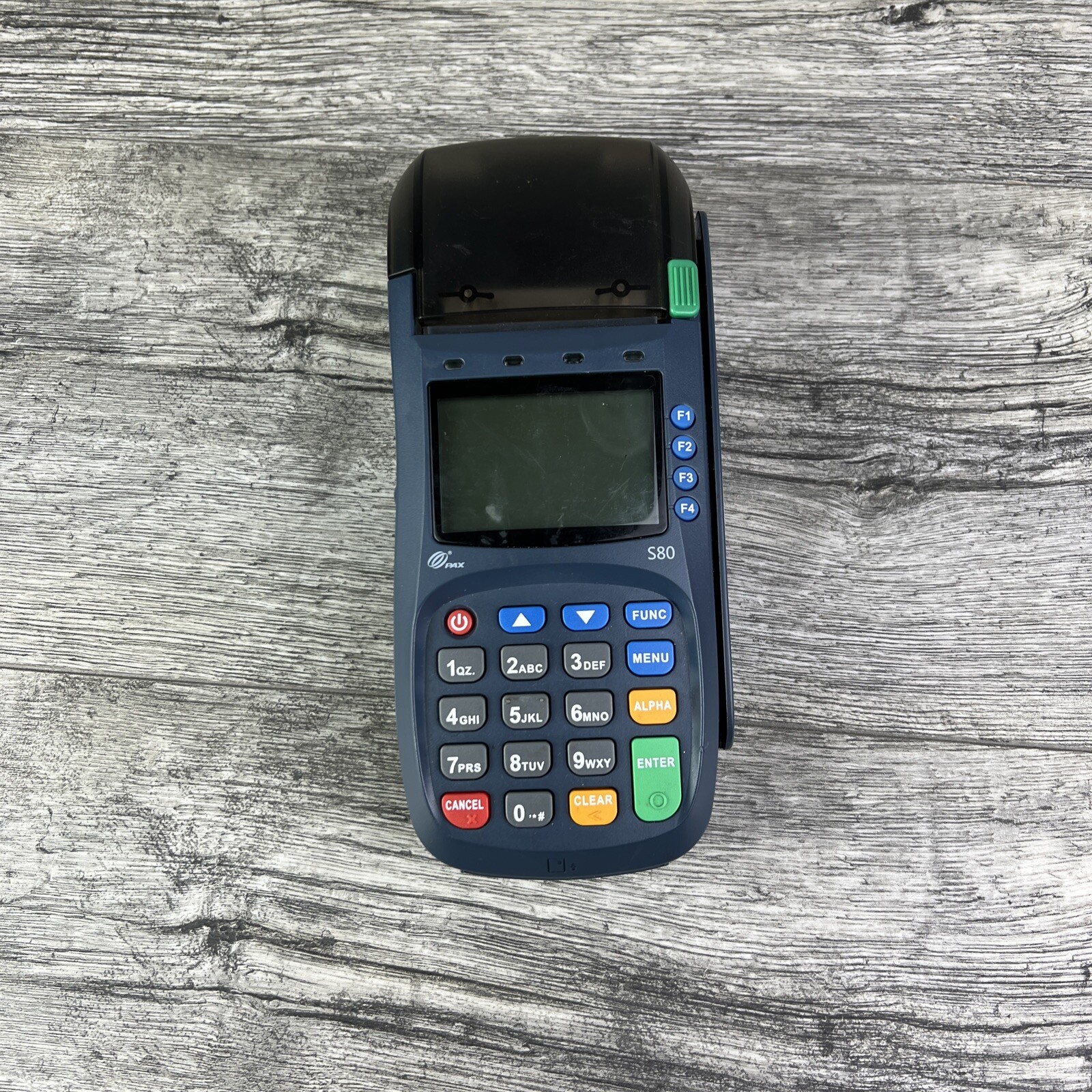 PAX S80 EMV NFC Credit Card Machine PED TAMPERED LOCKED – FOR PARTS ONLY
