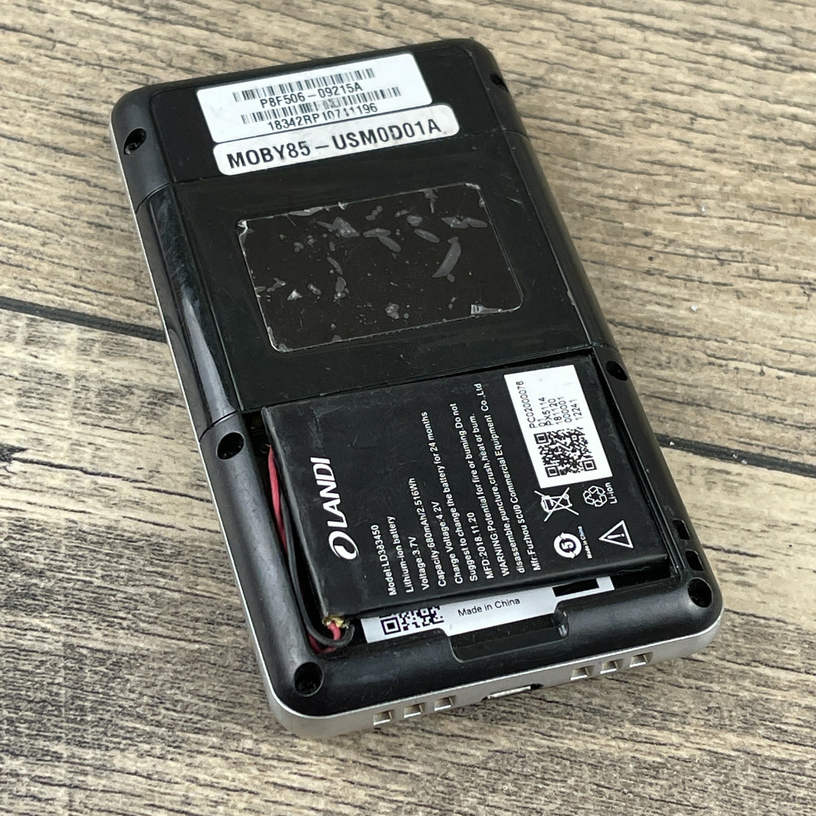 Ingenico Moby/8500 Black Next Gen Chip Swipe And Pin Mobile Card Reader