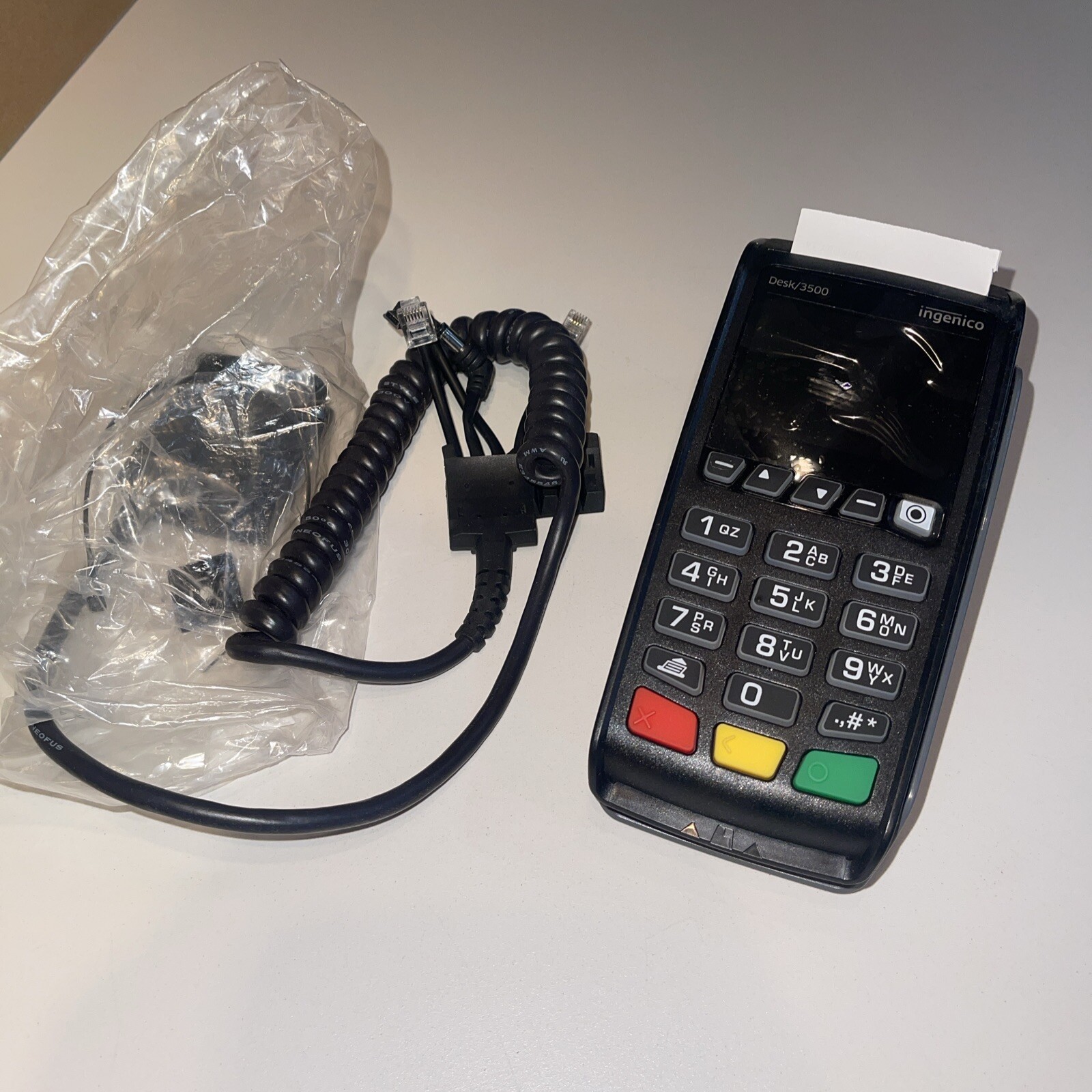 Ingenico Desk 3500 (Ethernet and Wifi) Payment Terminal