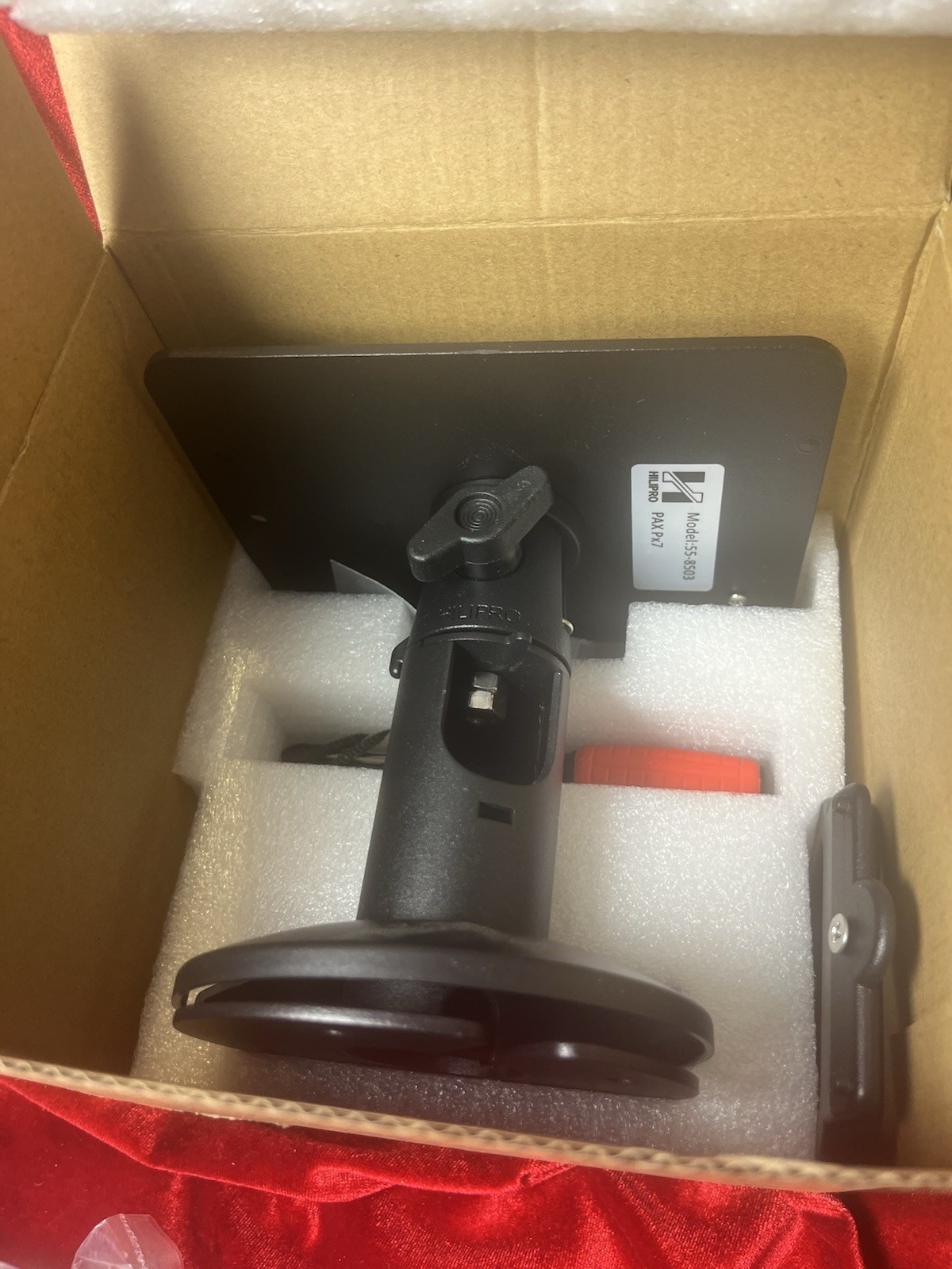 Pax Aries 8 Kit Payment Terminal AR6P-B0-5EA WITH Swivel Stand (stand Is NIB)