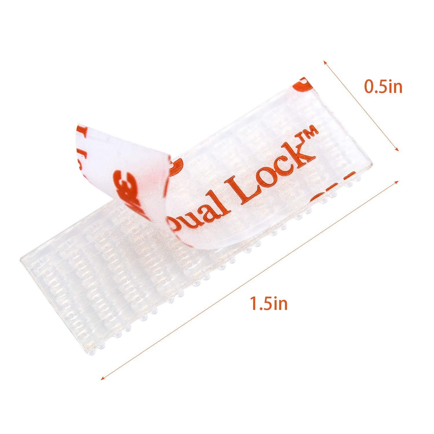 Toll Pass Mounting Kit 4 Pcs Adhesive Dual Lock Fastener Compatible With EZ P…