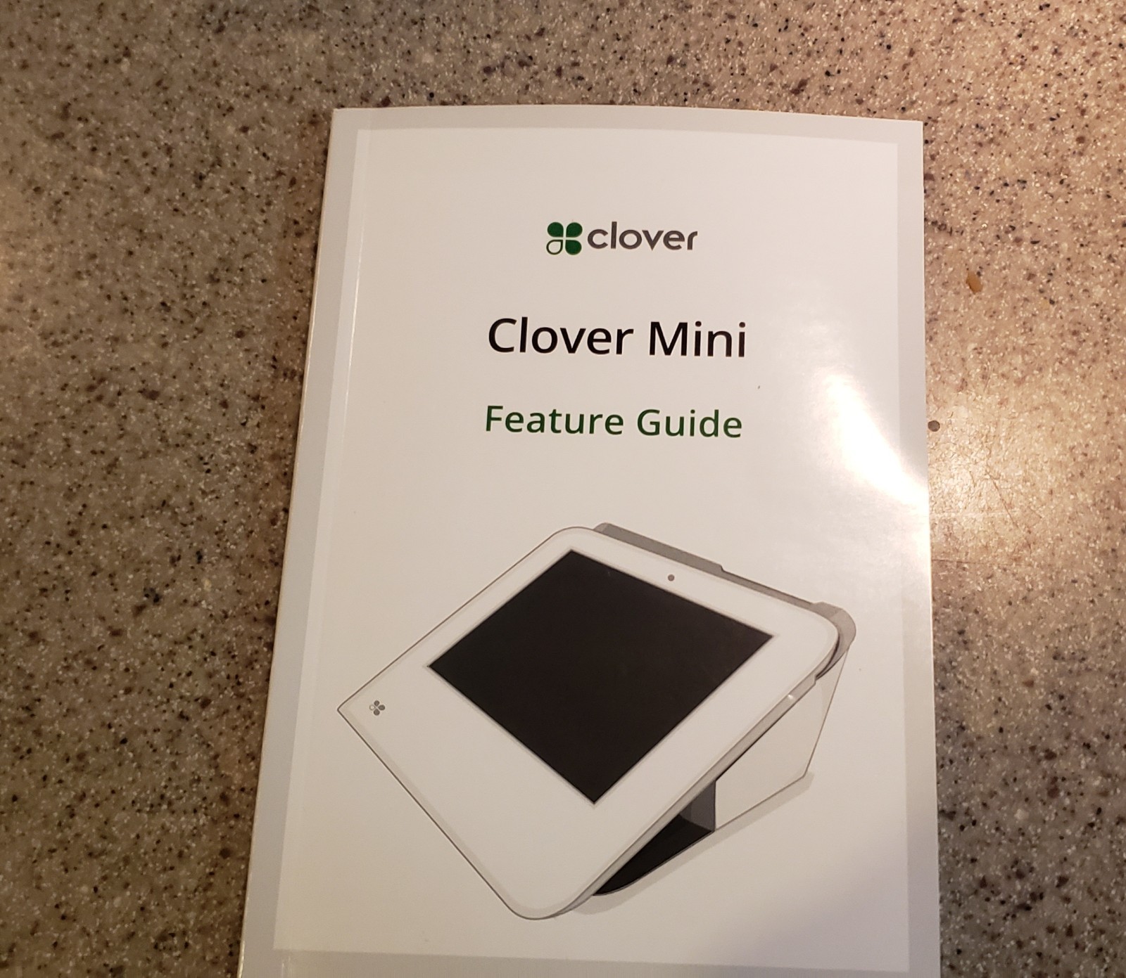 Clover Mini C300 Wi-Fi POS Terminal Flawless Used Once w/accessories
