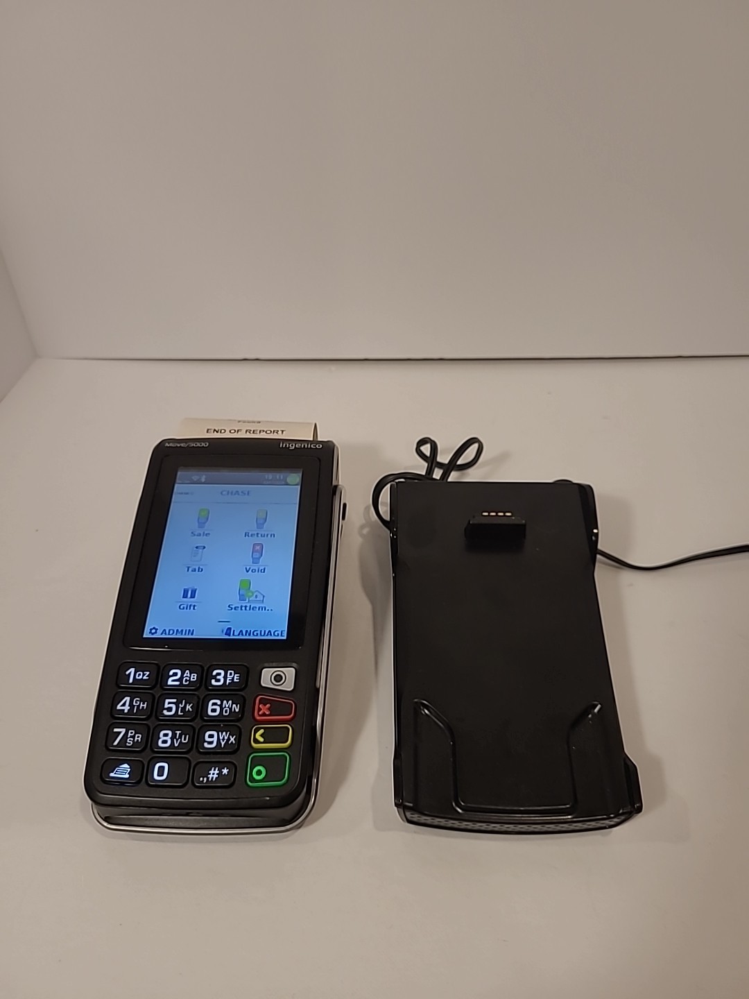Ingenico Move/5000 Payment Credit Card/Debit/ Terminal W/ Tap 4G/WiFi/BT