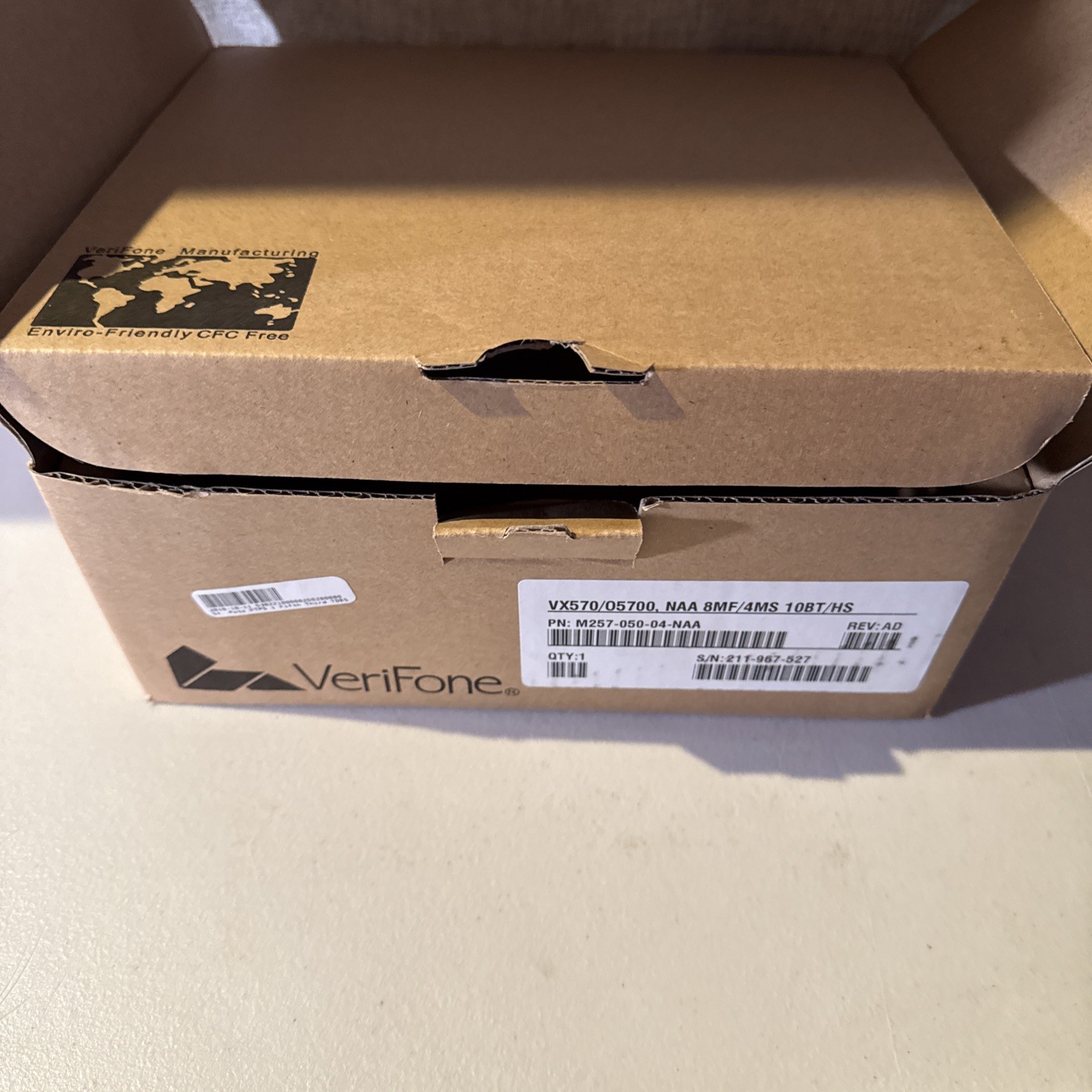 VeriFone Vx570 Credit Card Terminal Reader POS Point of Sale